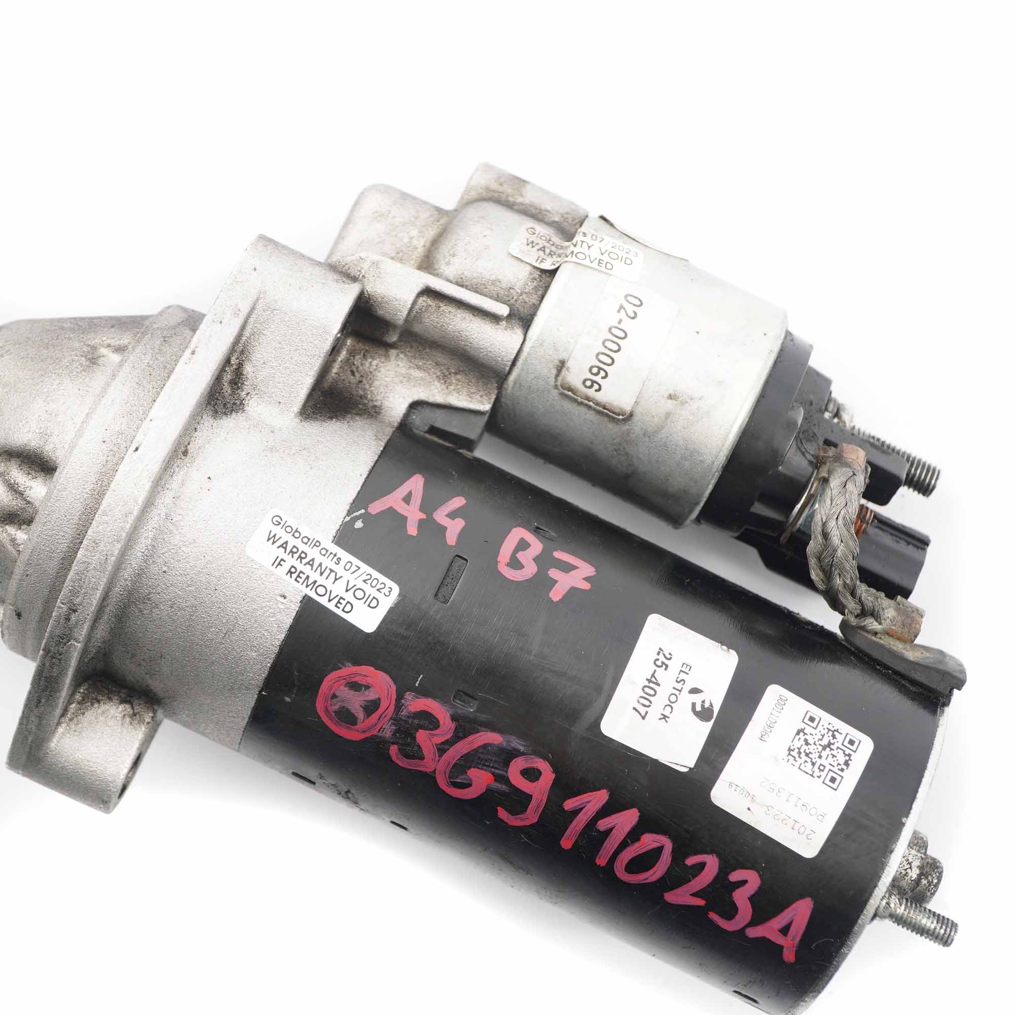 Audi A4 B7 2.0 TDI Anlasser Motor Diesel 03G911023A