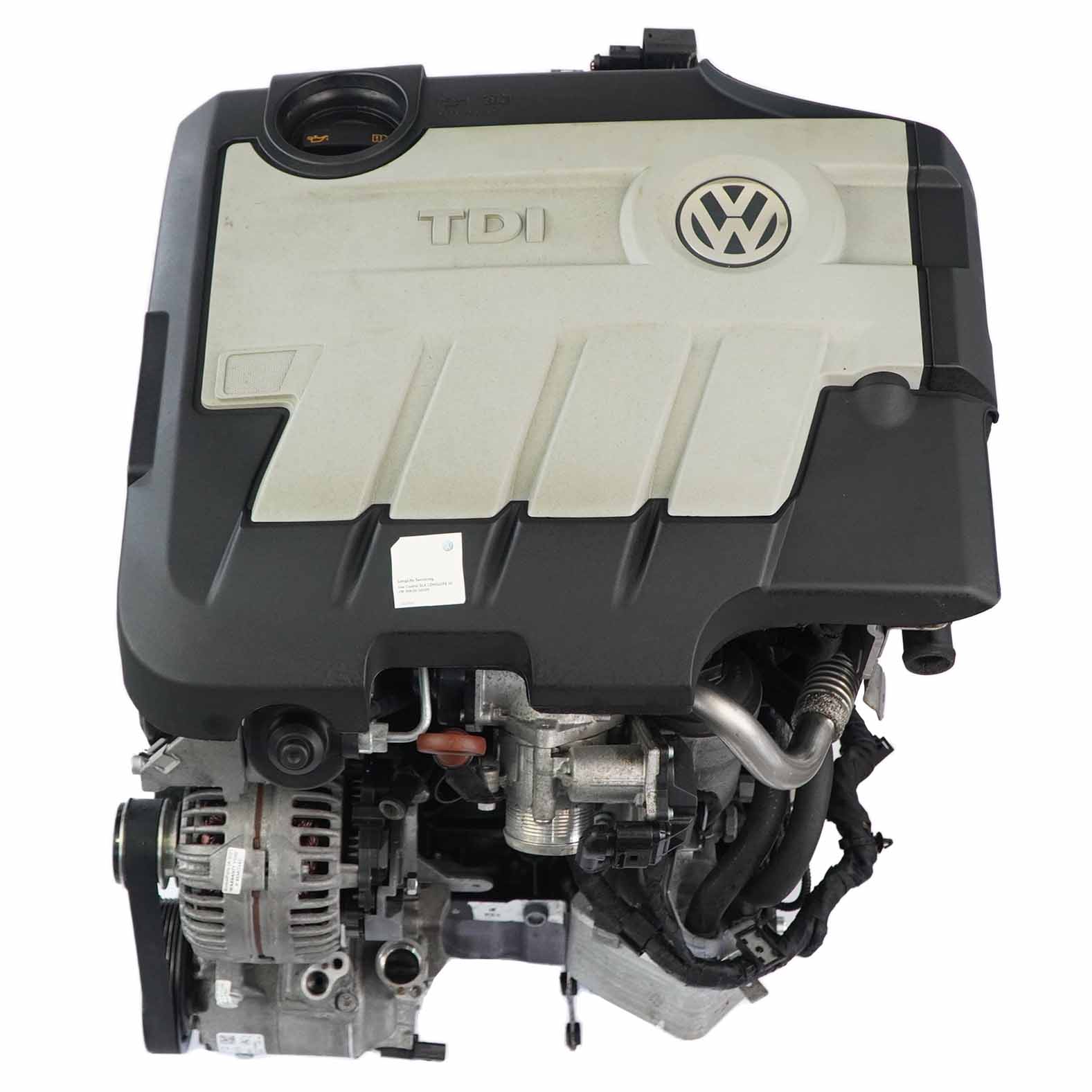 VW Golf 6 Passat B6 2.0 TDI CBDC Bare Engine 110HP with 79k miles, WARRANTY