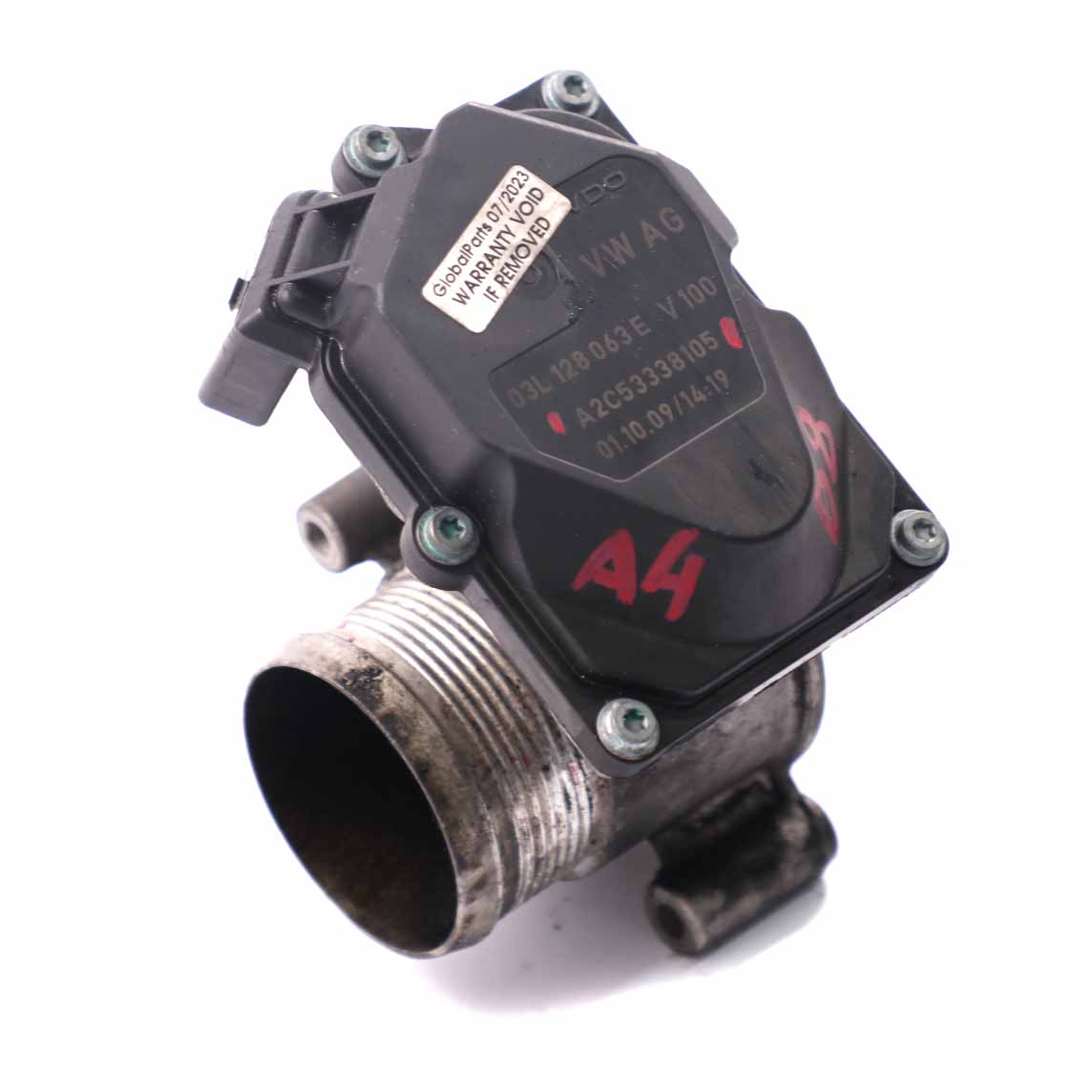 Audi A4 B8 A5 8T 2.0TDI Diesel Drosselklappengehäuse Ventilklappe 03L128063E