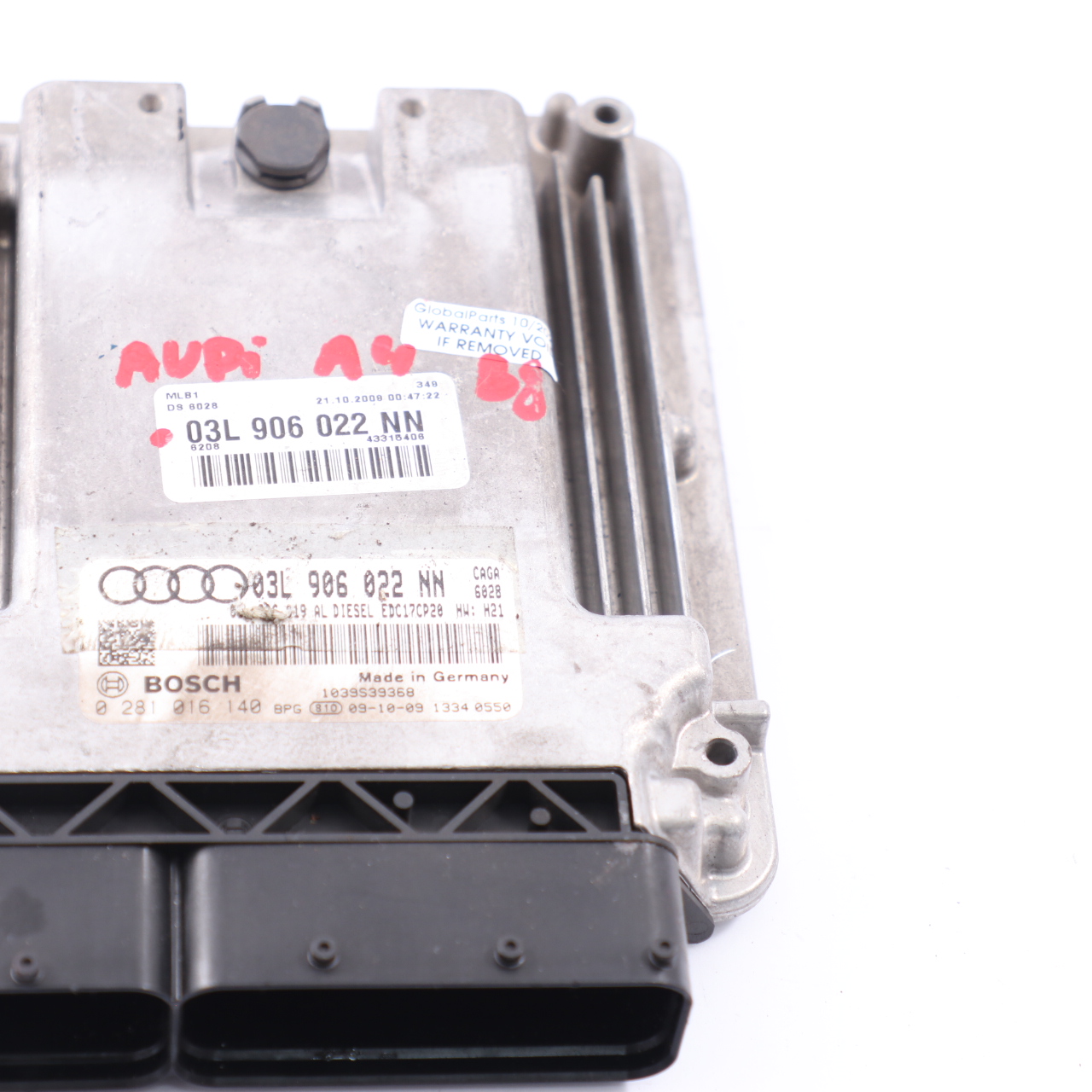 Audi A4 B8 2.0 TDI 143HP CAGA Dieselmotor Steuergerät ECU Modul 03L906022NN