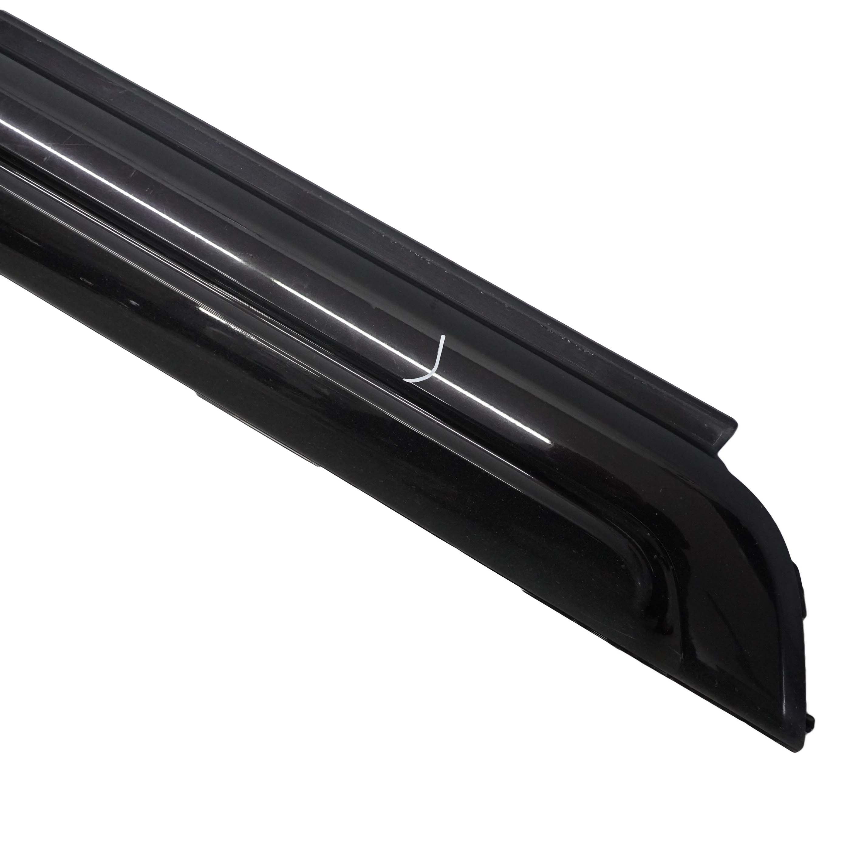 Side Skirt BMW X3 E83 M Sport Door Sill Cover Right O/S Rubinschwarz Black - S23