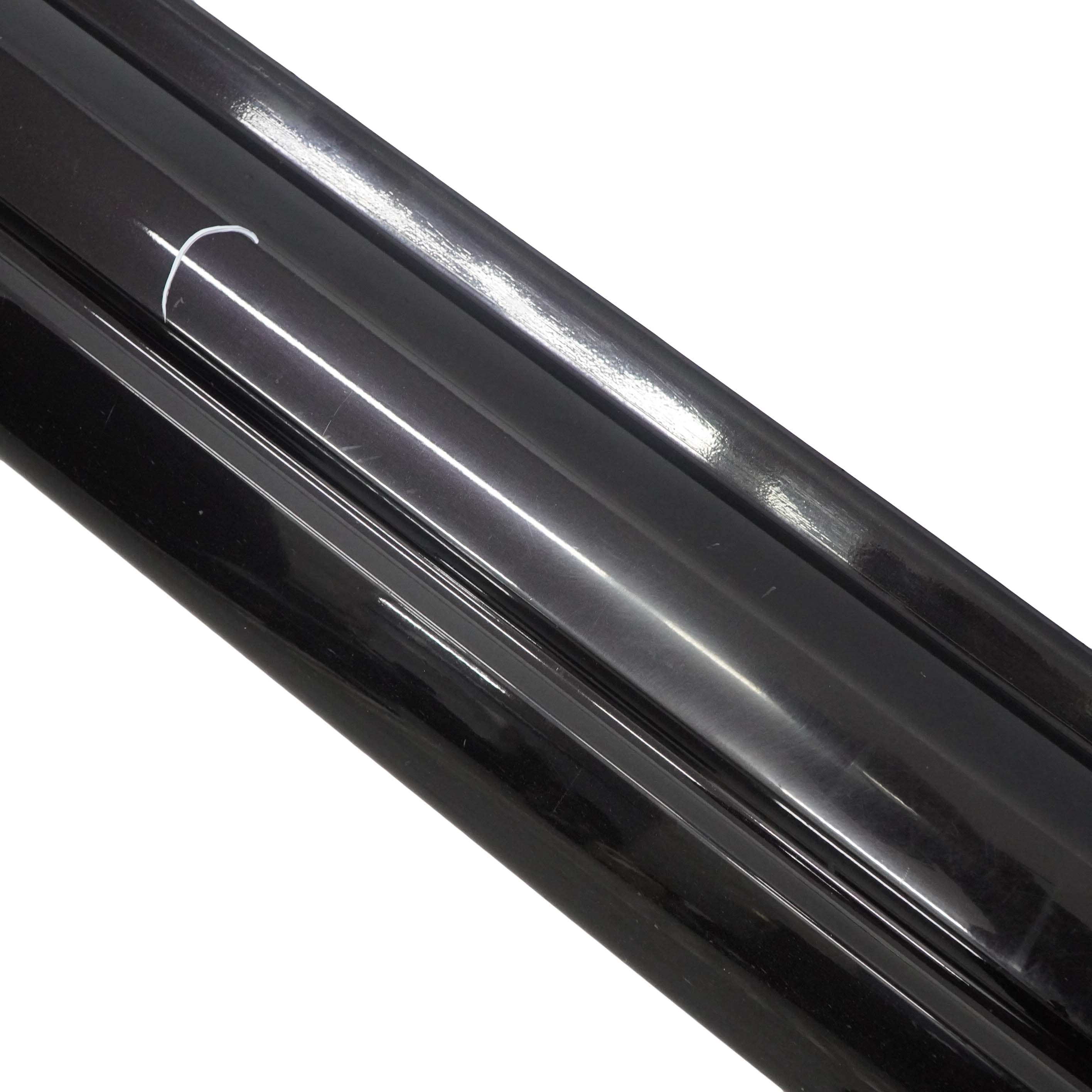 Side Skirt BMW X3 E83 M Sport Door Sill Cover Right O/S Rubinschwarz Black - S23