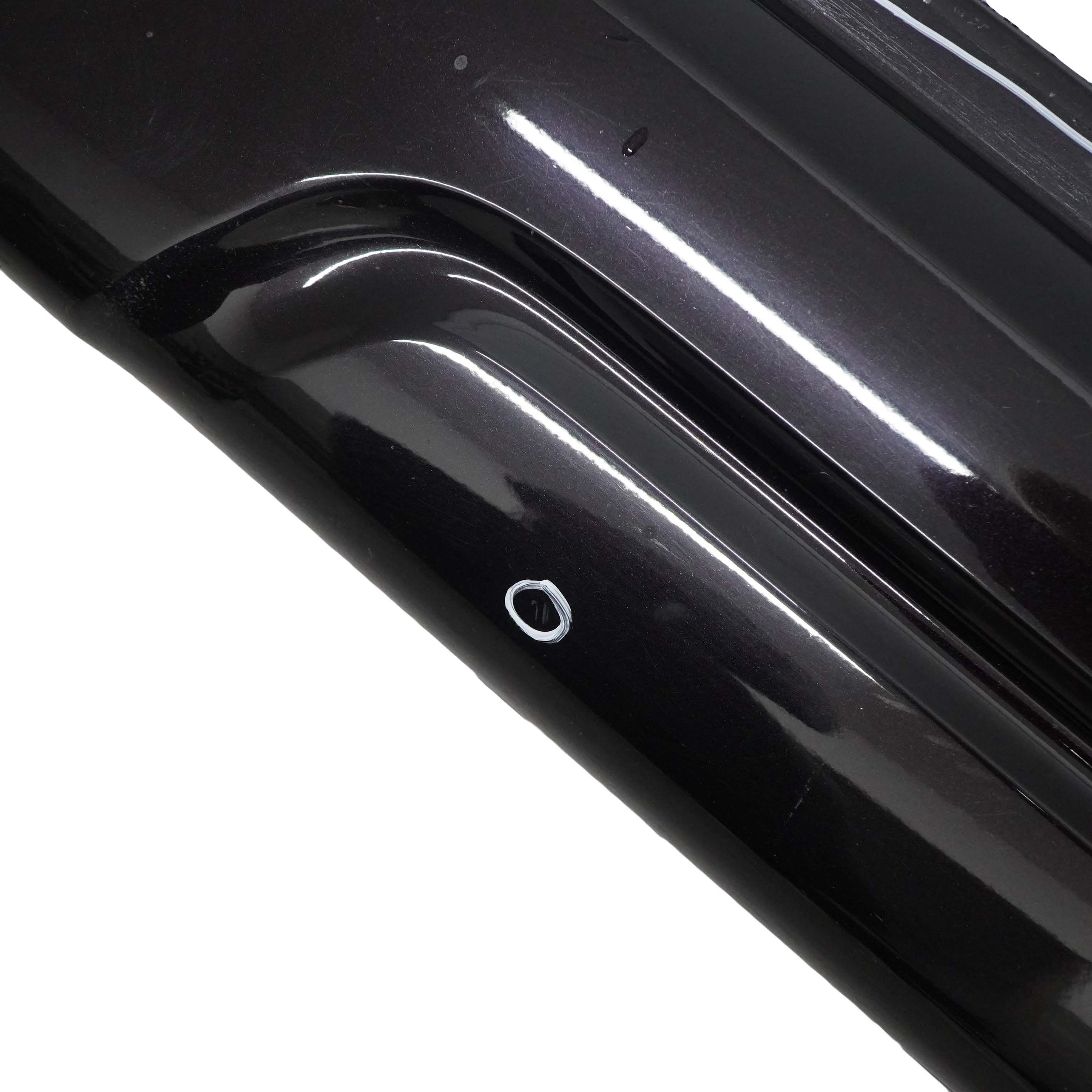 Side Skirt BMW X3 E83 M Sport Door Sill Cover Right O/S Rubinschwarz Black - S23