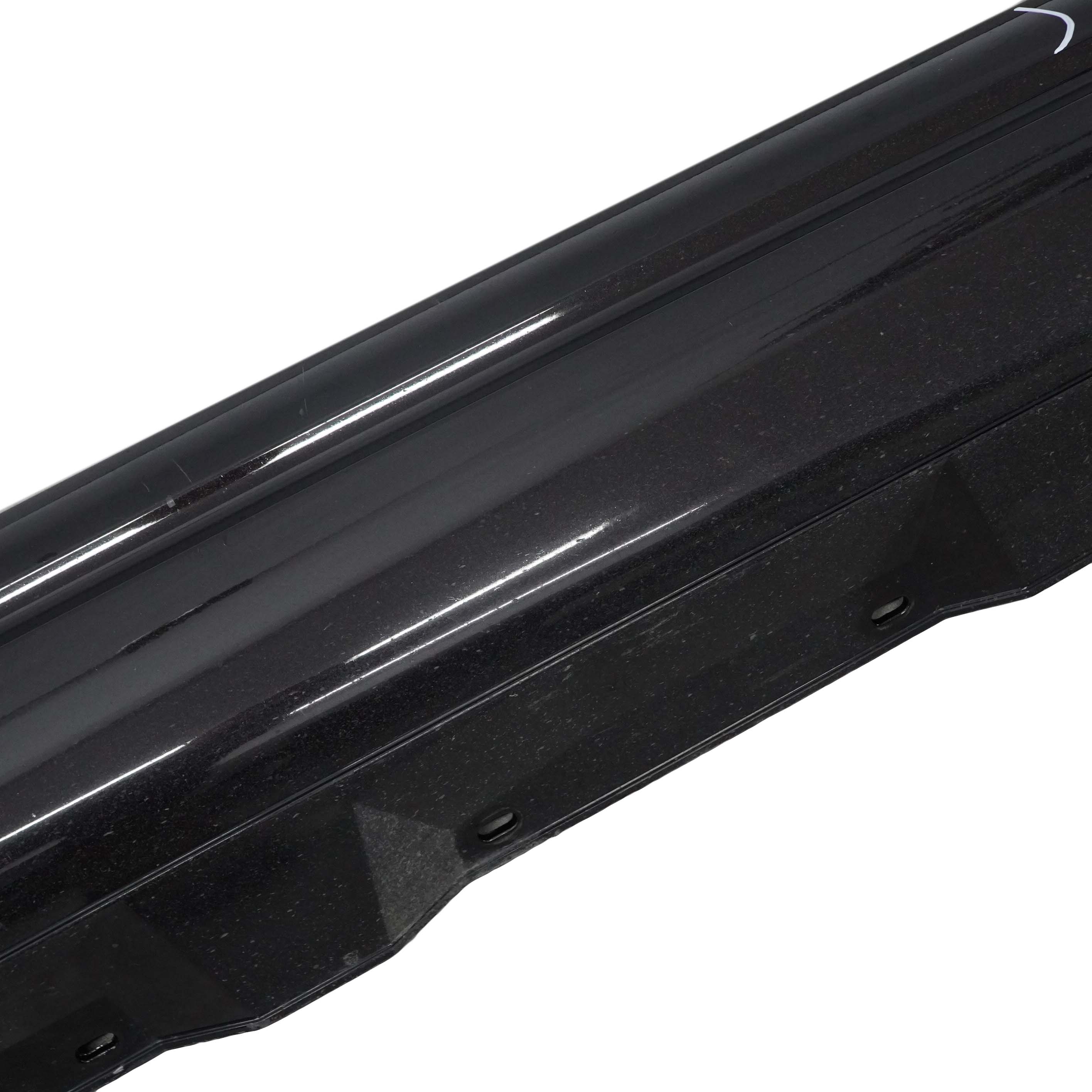 Side Skirt BMW X3 E83 M Sport Door Sill Cover Right O/S Rubinschwarz Black - S23