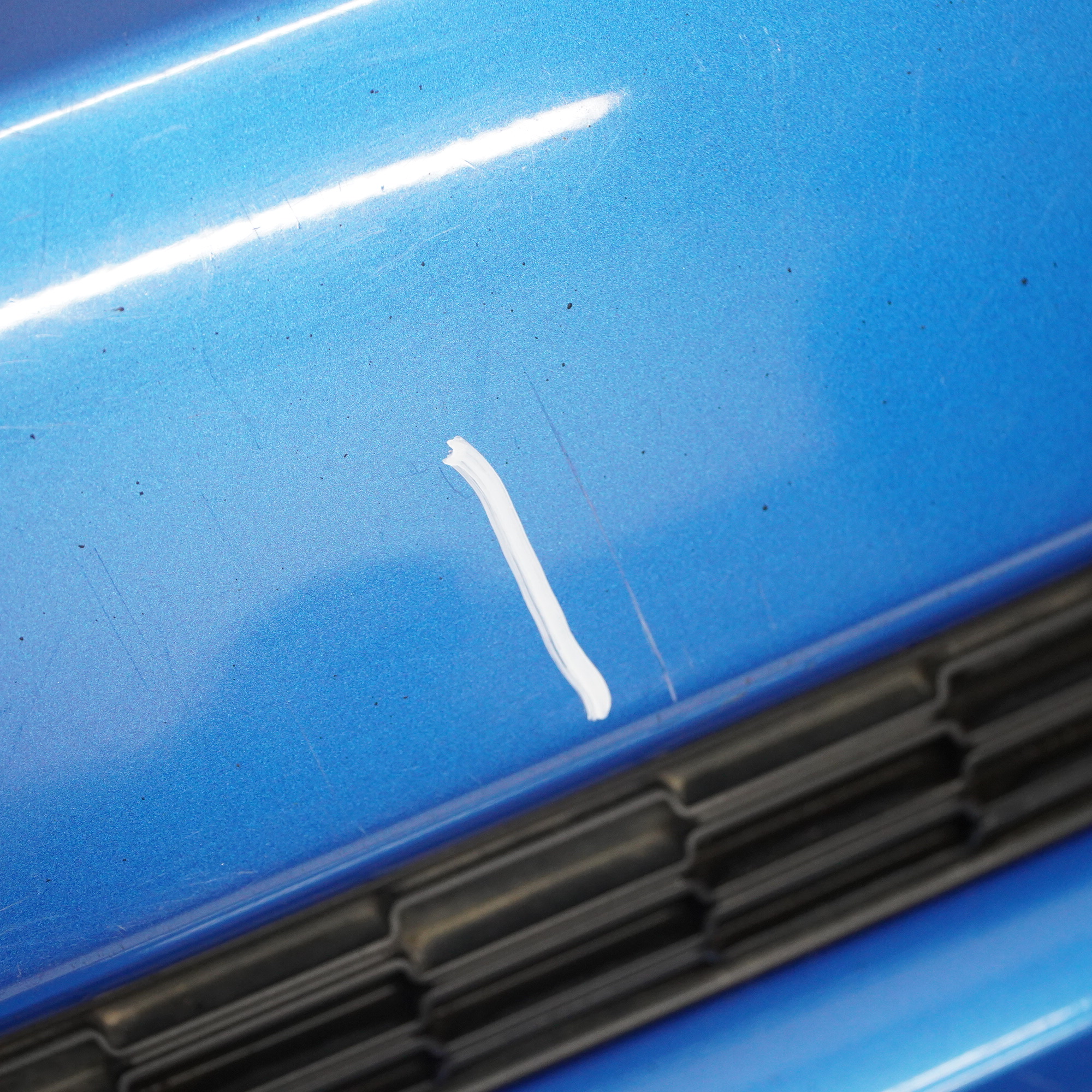 Mini Cooper R56 R57 Complete Rear Bumper Trim JCW Aerokit Laser Blue - A59