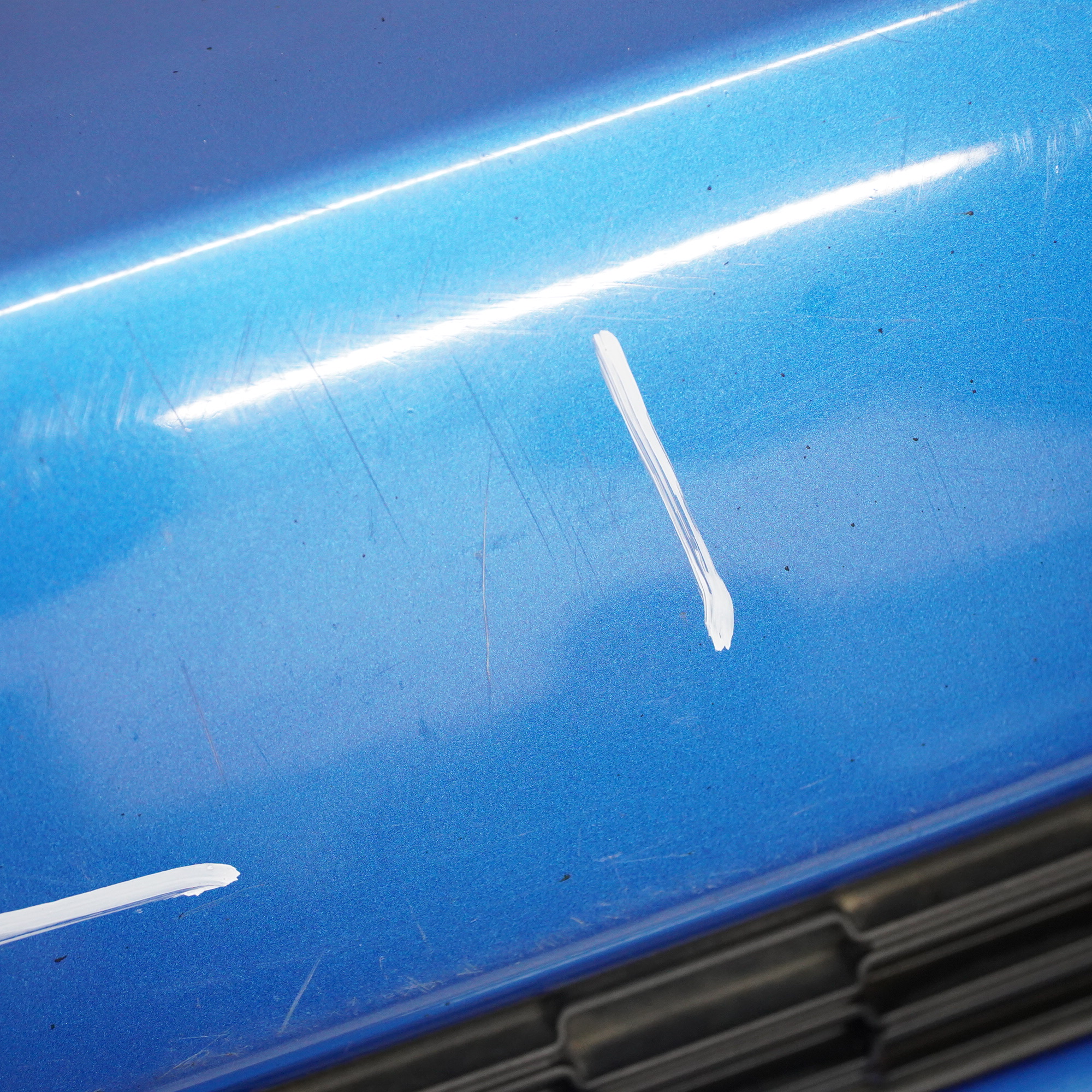 Mini Cooper R56 R57 Complete Rear Bumper Trim JCW Aerokit Laser Blue - A59