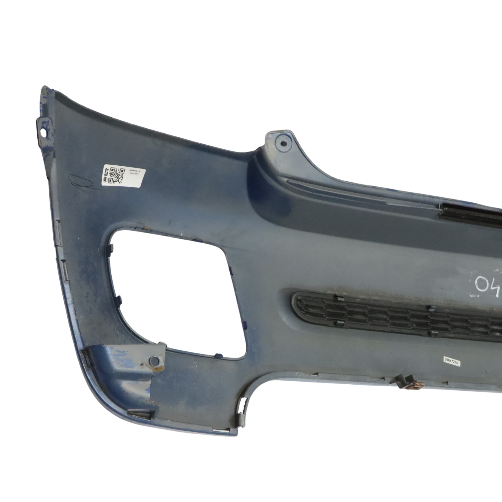 Mini R56 R57 Rear Bumper Trim JCW Lightning Blue Metallic - A63