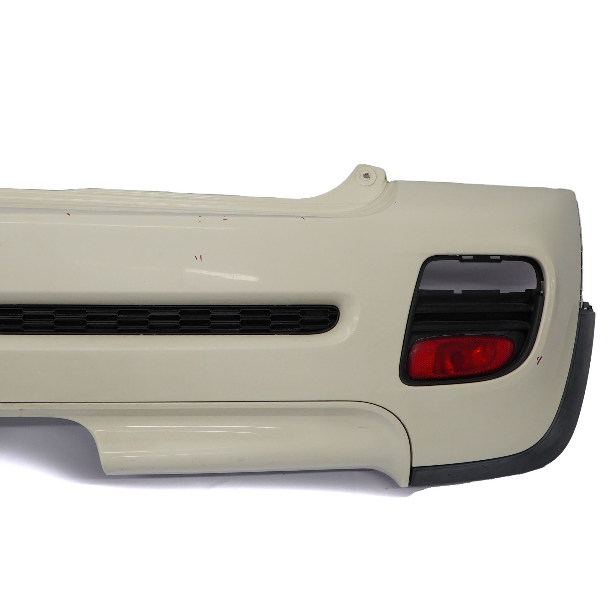 Mini R56 R57 Complete Rear Bumper Trim JCW Aerokit Pepper White - 850