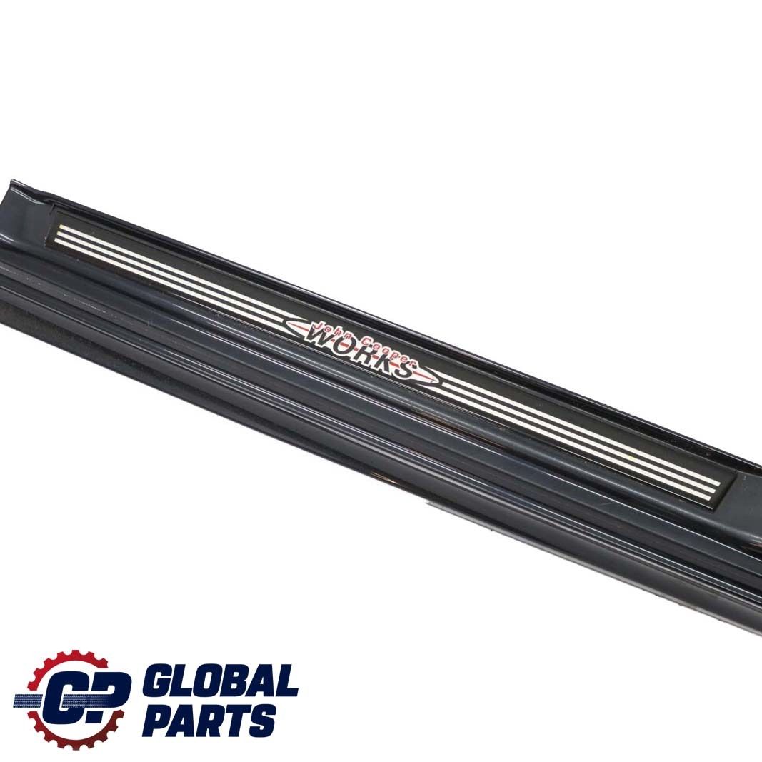 BMW Mini Cooper R56 R57 JCW Right Door O/S Sill Skirt Side Trim Astro Black A25