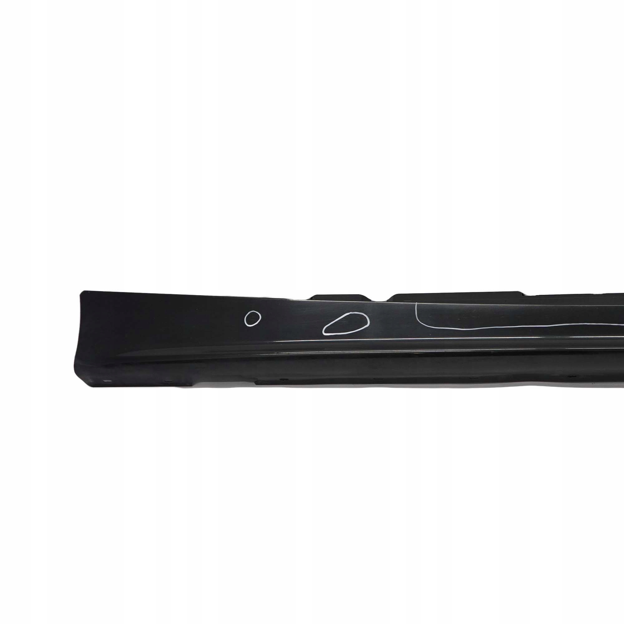 BMW 1 SERIES E87 Sill strip side skirt right O/S Black Sapphire Metallic