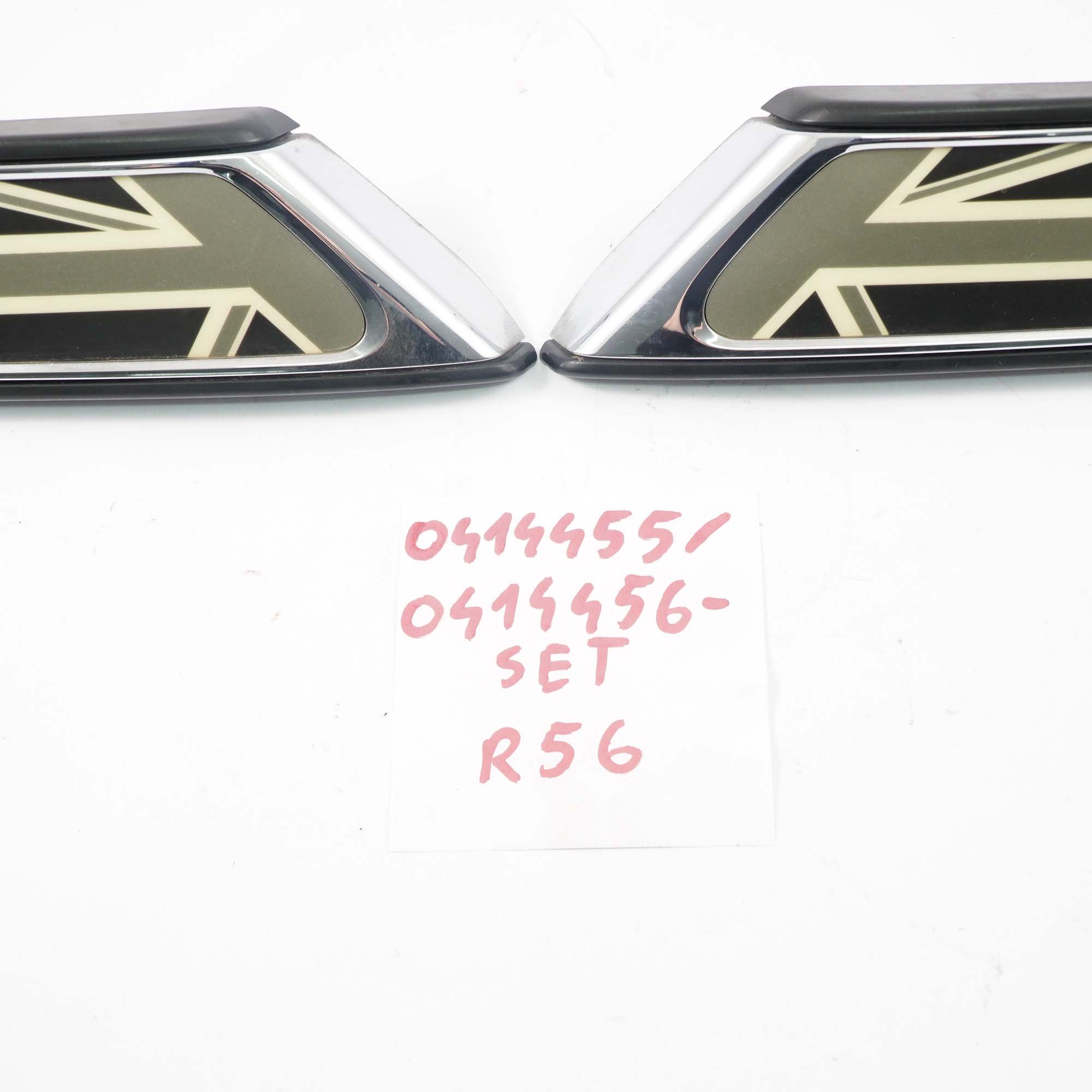 Mini R56 Fahrtrichtungsanzeiger Seitenblinker Set Links Rechts UK Flagge