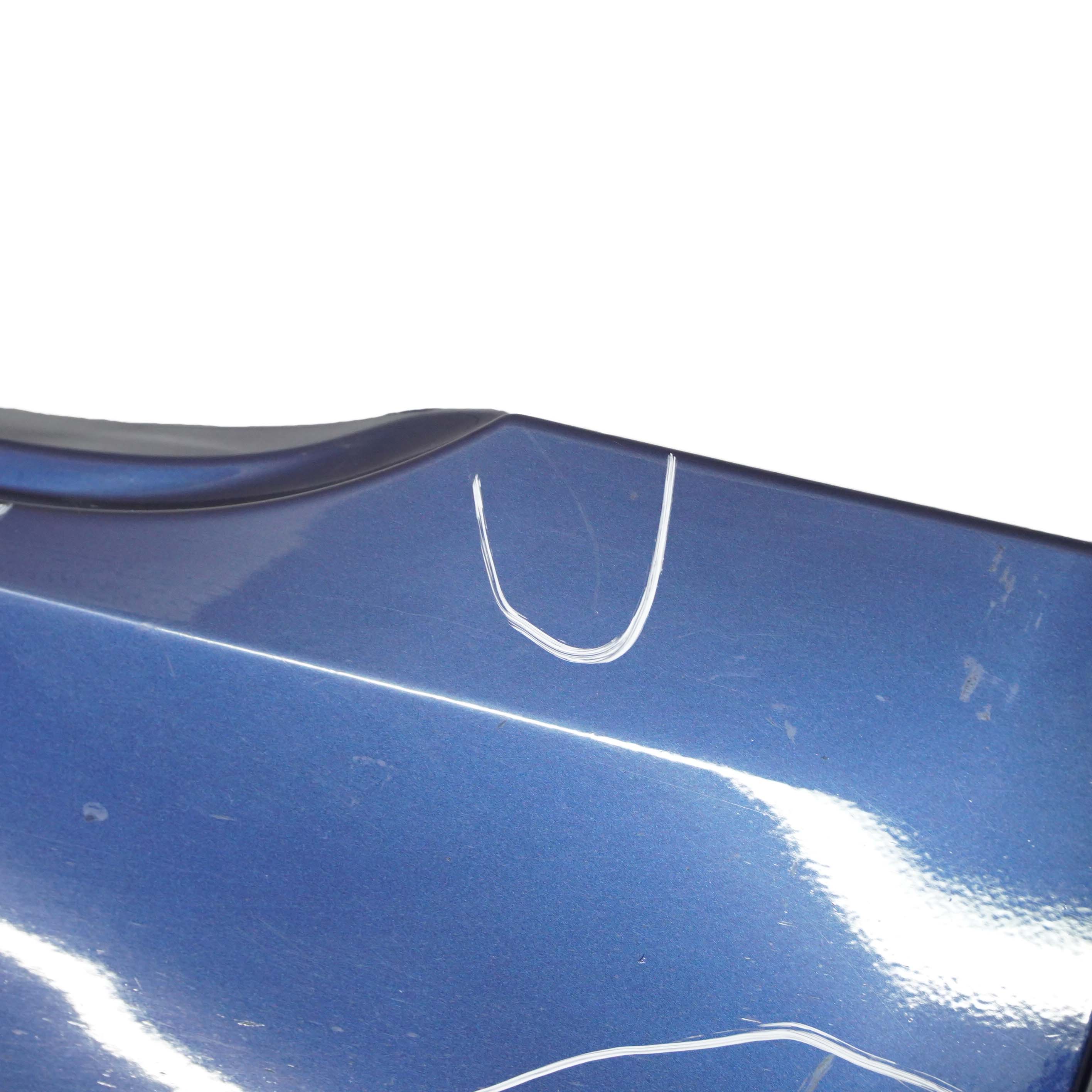 BMW 5 E60 E61 LCI Left N/S Door Sill Cover Side Skirt Tiefseeblau Blue - A76