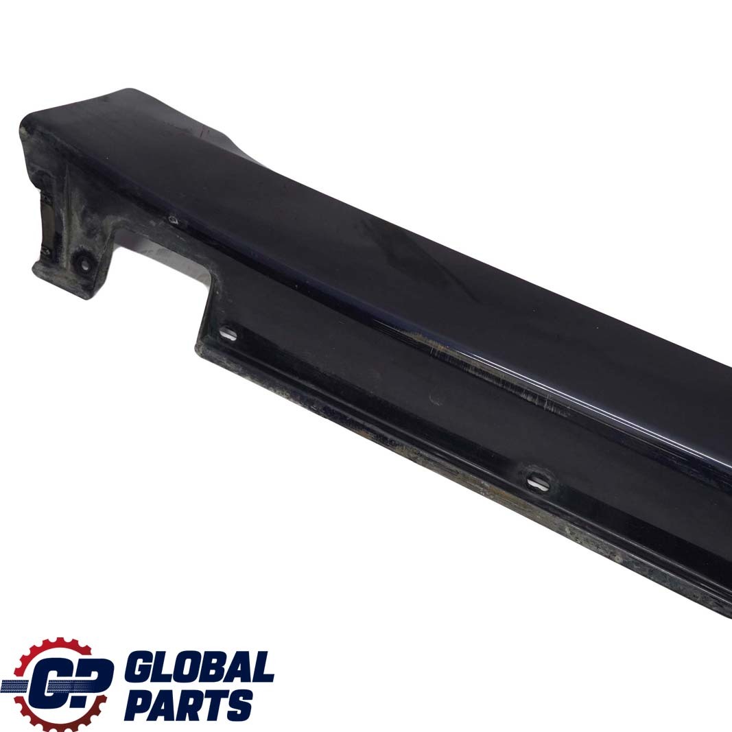 BMW 5 E60 E61 LCI 2 Door Sill Cover Side Skirt Right O/S Monacoblau Blue - A35