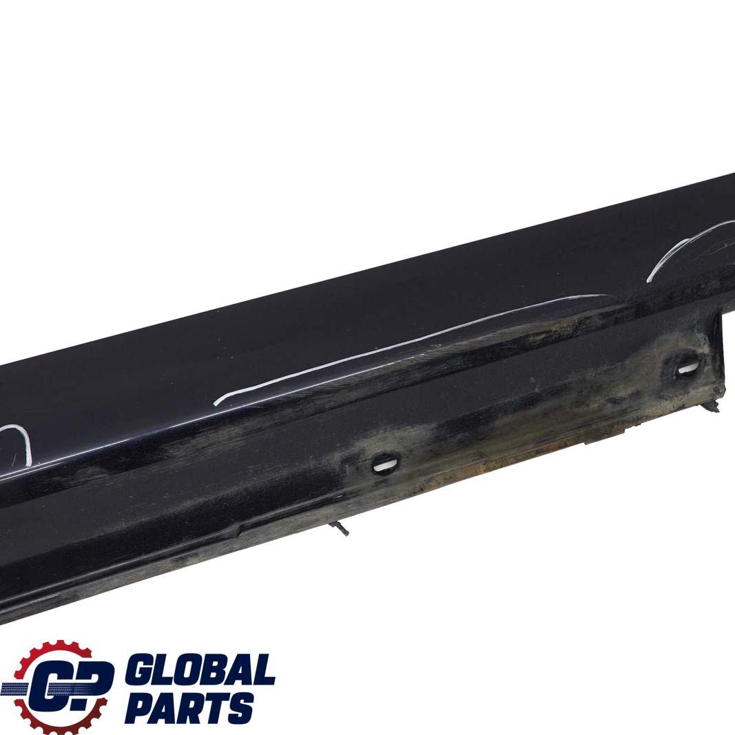 BMW 5 E60 E61 LCI 2 Door Sill Cover Side Skirt Right O/S Monacoblau Blue - A35