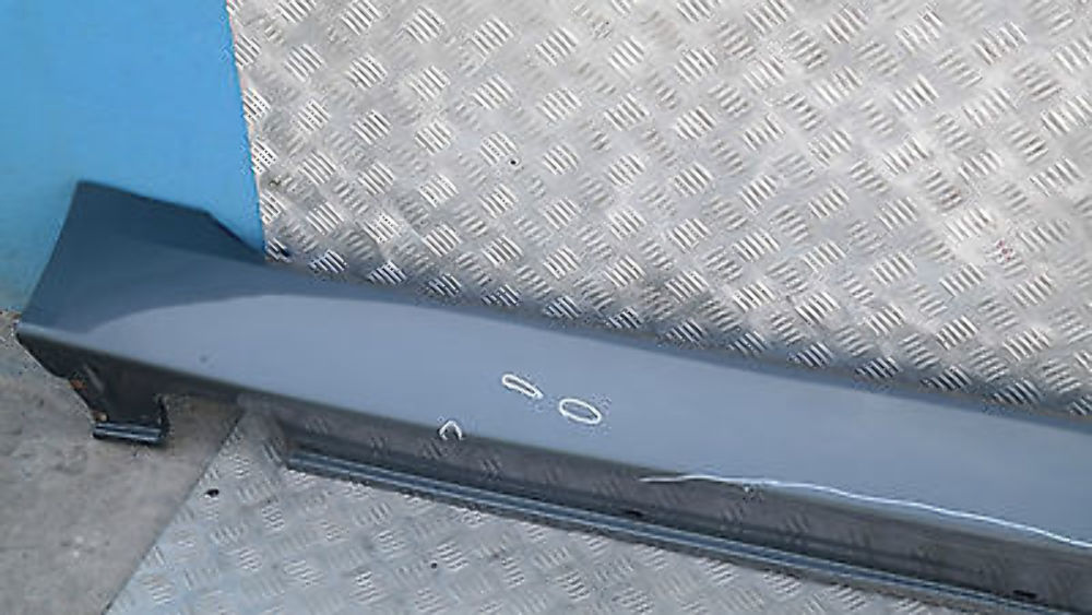 BMW 5 SERIES E60N E61N LCi Door sill cover side skirt right O/S Platingrau Gray