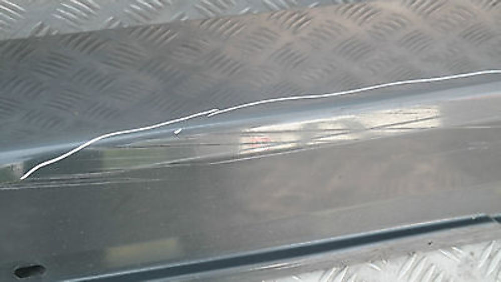 BMW 5 SERIES E60N E61N LCi Door sill cover side skirt right O/S Platingrau Gray