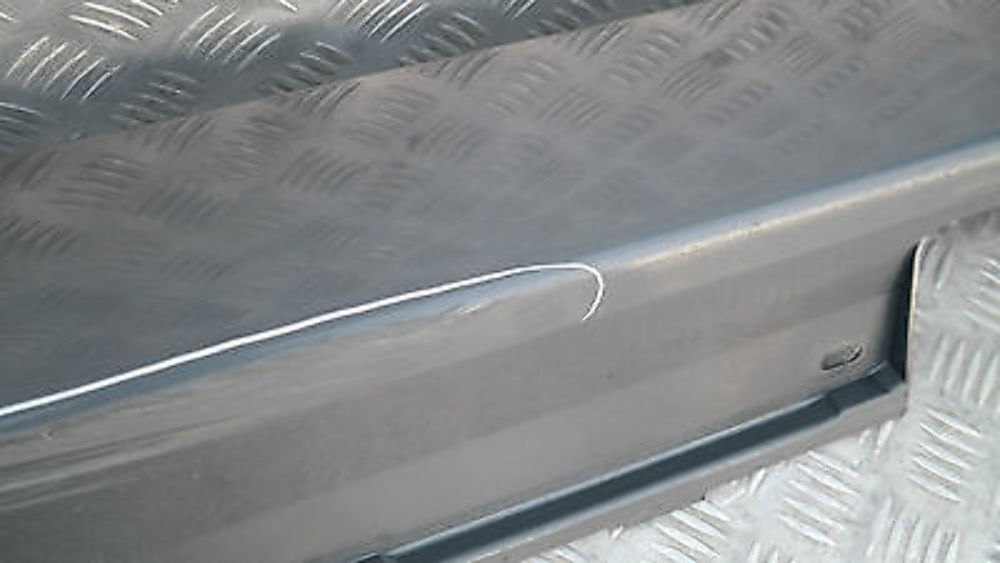 BMW 5 SERIES E60N E61N LCi Door sill cover side skirt right O/S Platingrau Gray