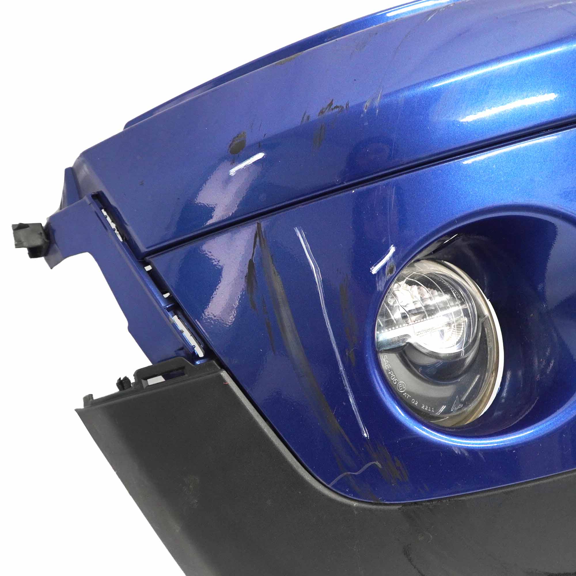 Mini R55 R56 R57 Stossfänger Vorn Lightning Blue Blau Metallic - A63