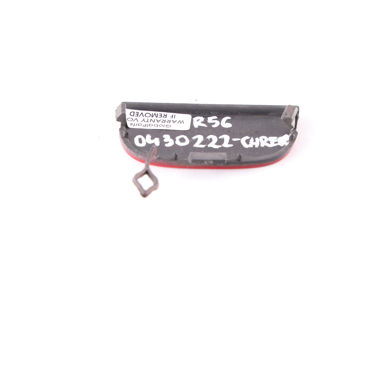 Mini R55 R56 Stoßfängerklappe Abdeckung Abschleppöse vorne Chili Rot 7147842