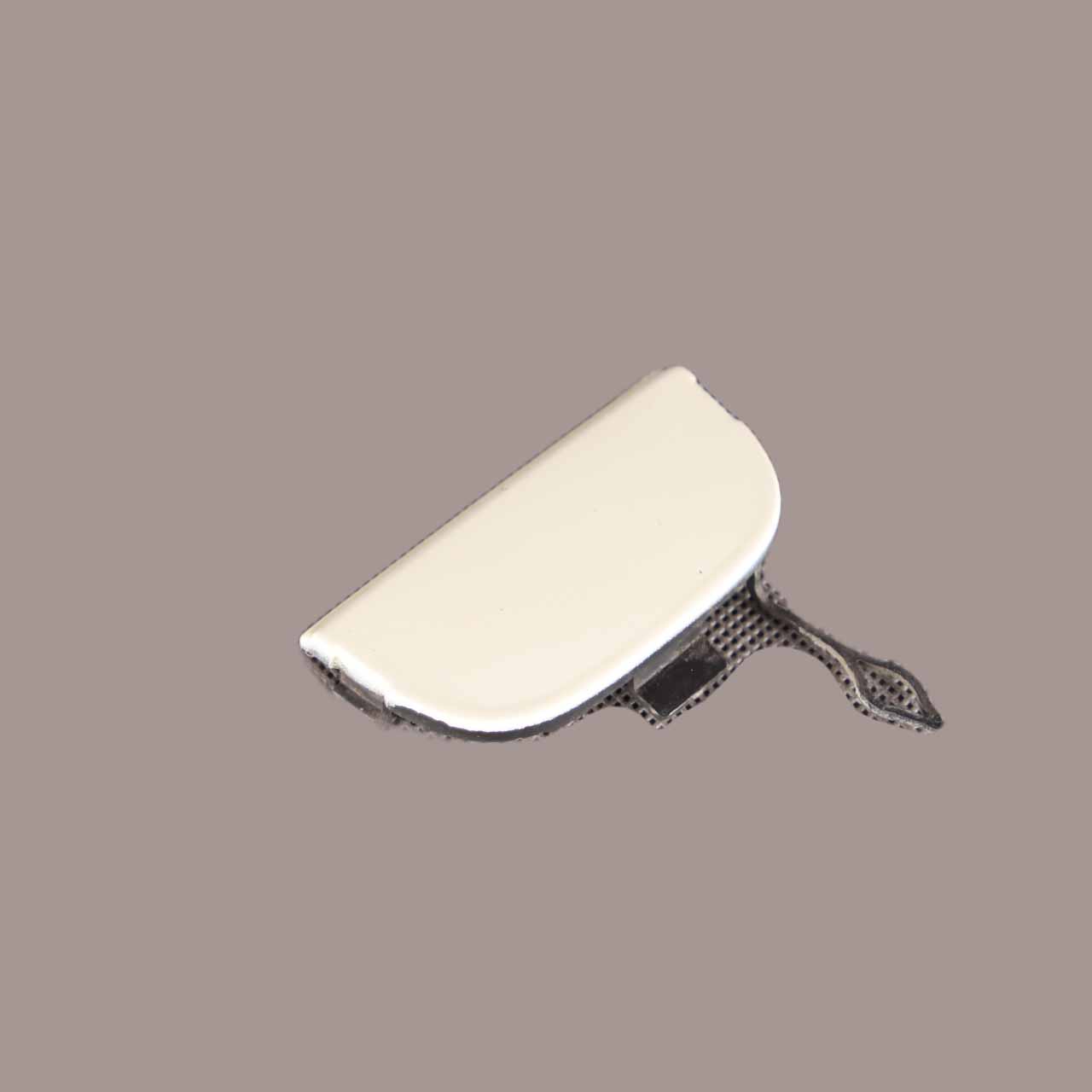 Mini R55 R56 Cover Flap Towing Eye Front Bumper Pepper White 850 7147842