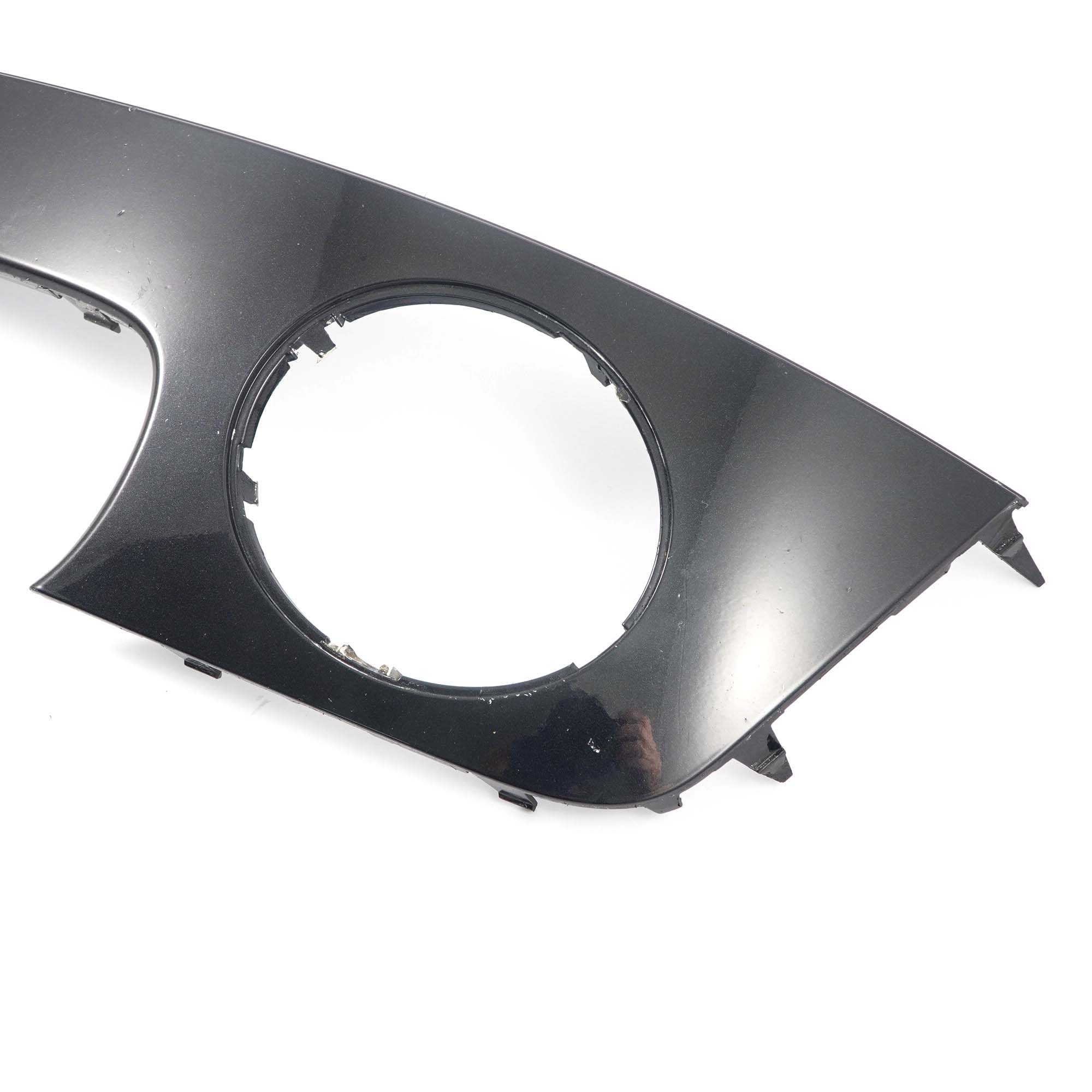 Mini R55 R56 Front Bumper Left N/S Trim Panel Astro Black Metallic - A25