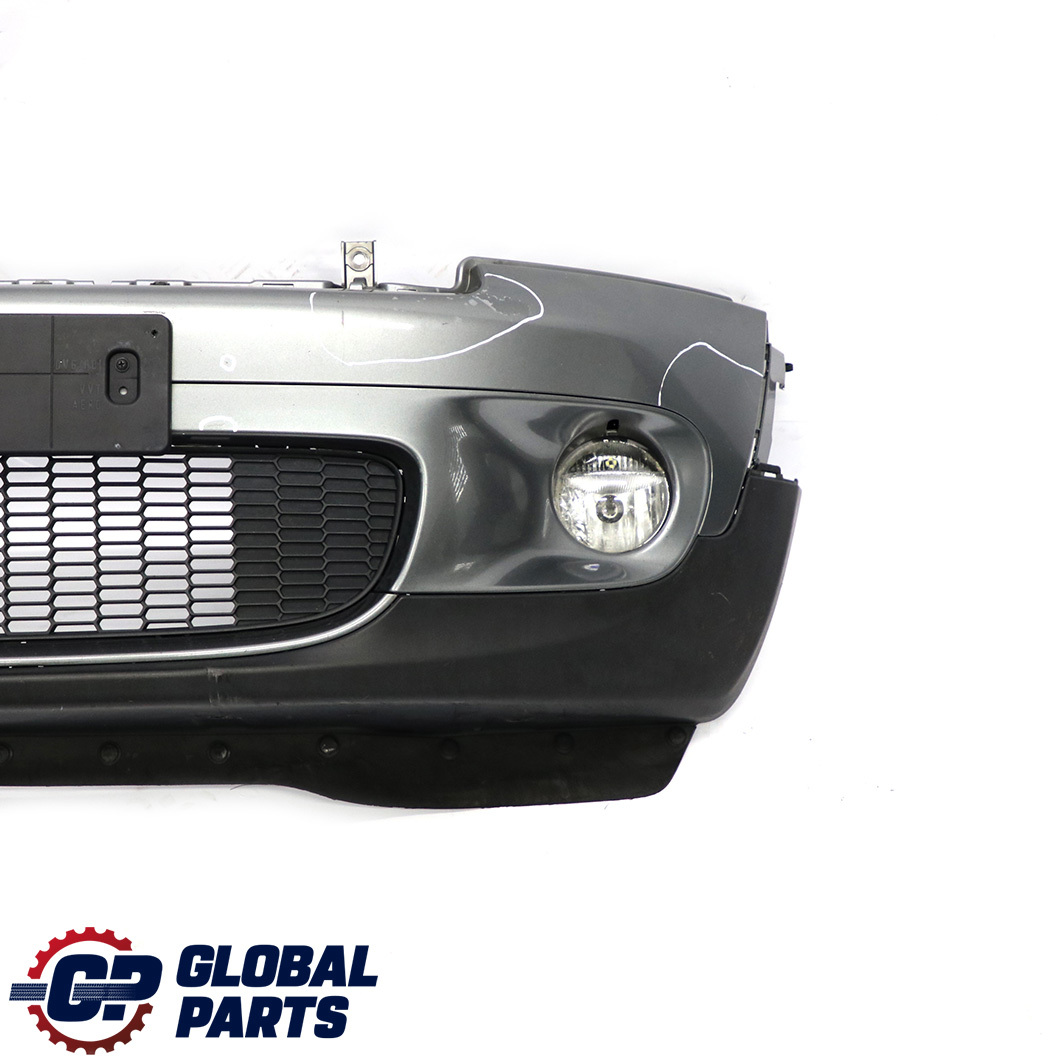 BMW Mini Cooper 8 S R55 R56 R57 Complete Front Bumper Trim Panel Dark Silver