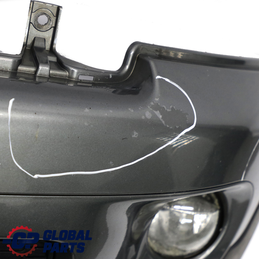 BMW Mini Cooper 8 S R55 R56 R57 Complete Front Bumper Trim Panel Dark Silver