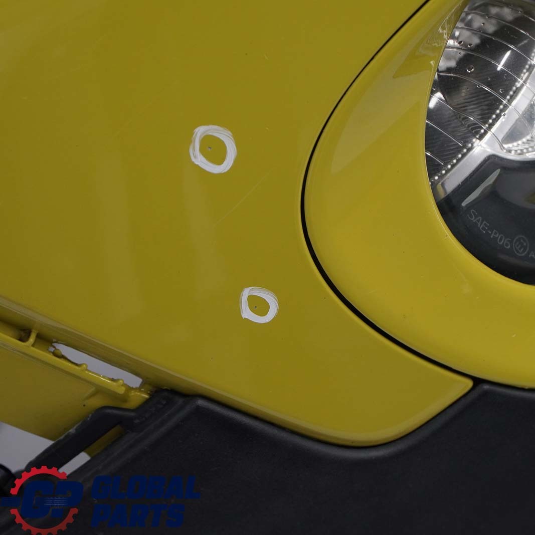 Mini Cooper S R55 R56 Complete Front Bumper Trim Panel Interchange Yellow - A95