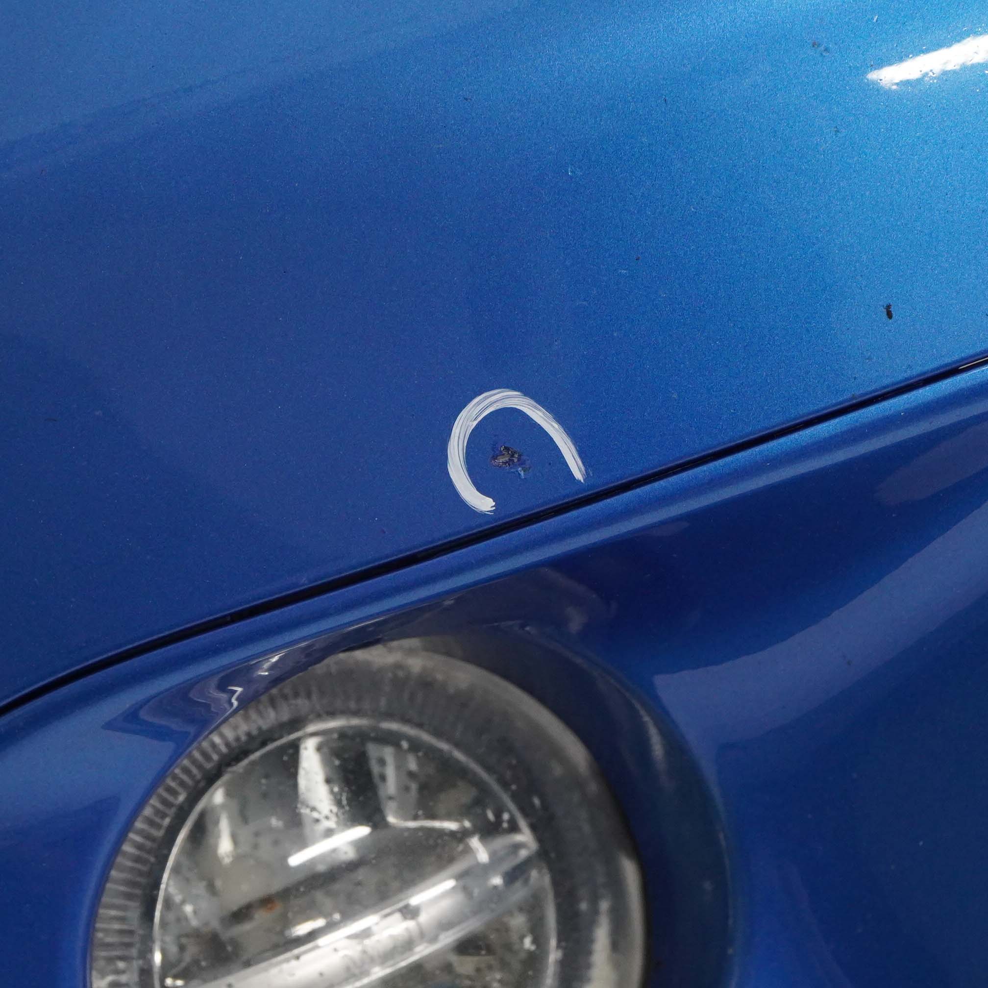 Mini R55 R56 R57 Cooper S Stossfänger Vorn Laser Blue Blau Metallic - A59