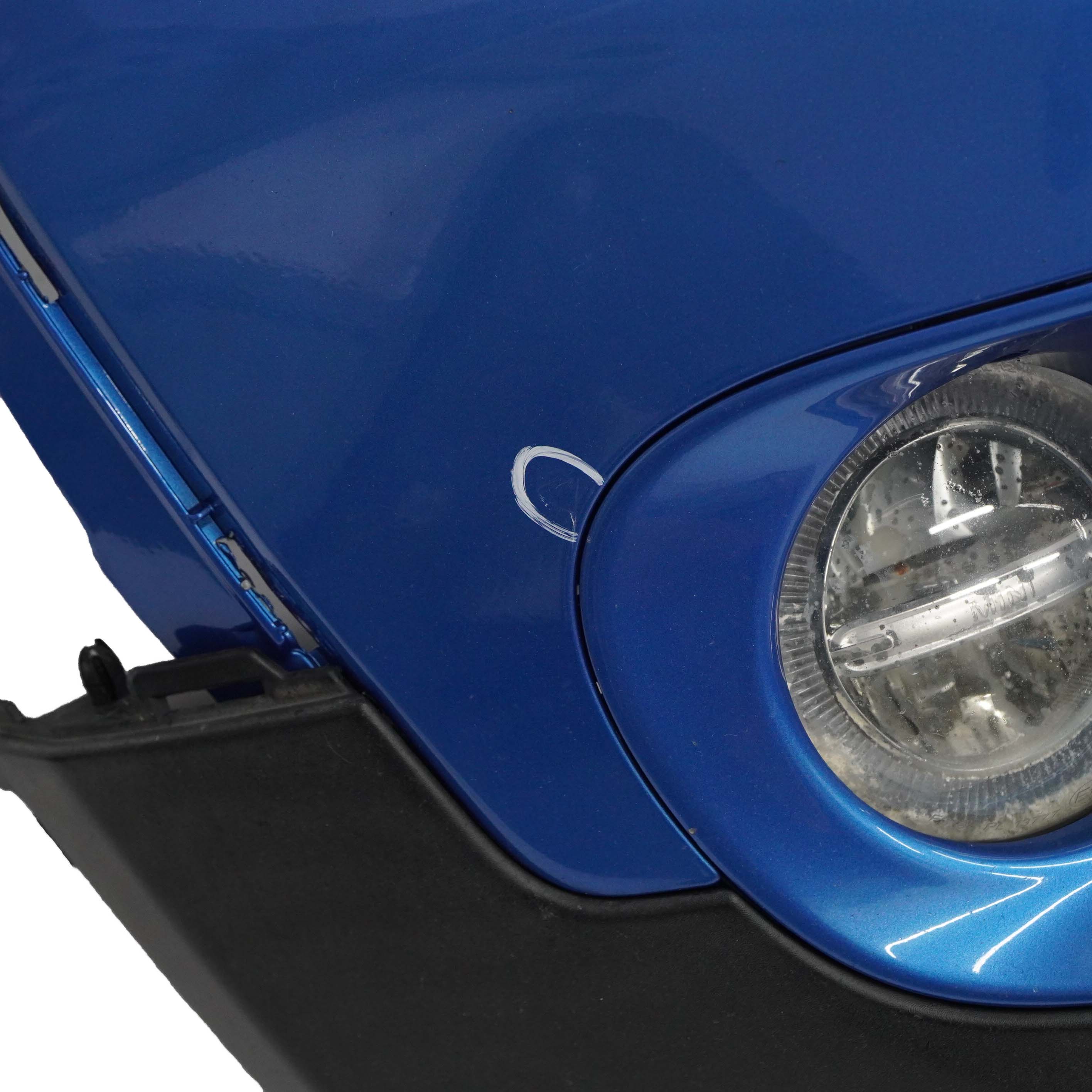 Mini R55 R56 R57 Cooper S Stossfänger Vorn Laser Blue Blau Metallic - A59