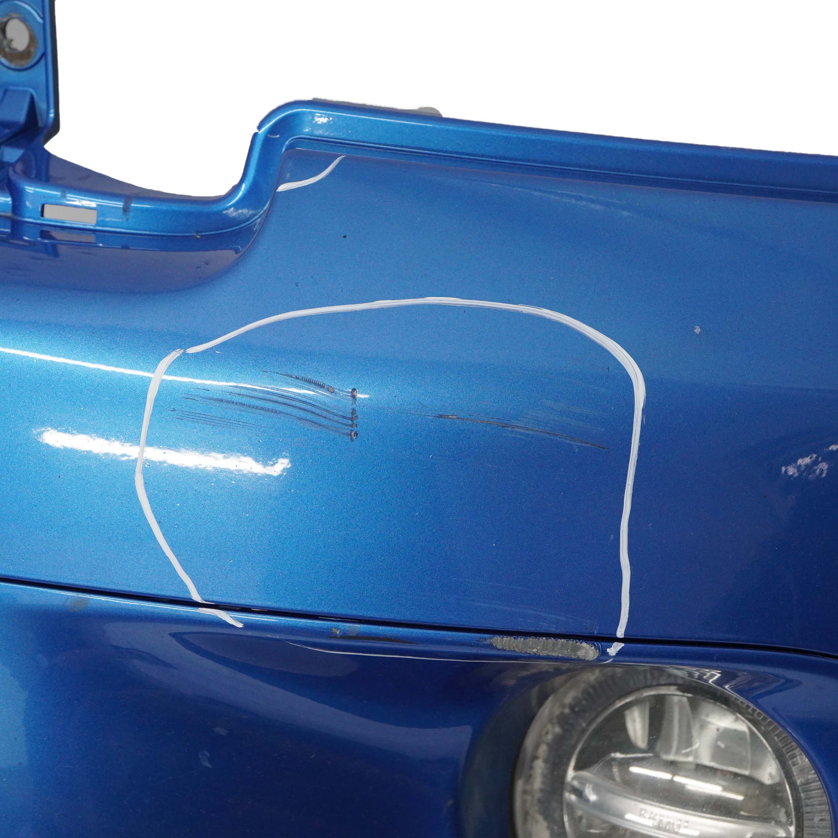 Mini R55 R56 R57 Cooper S Stossfänger Vorn Laser Blue Blau Metallic - A59