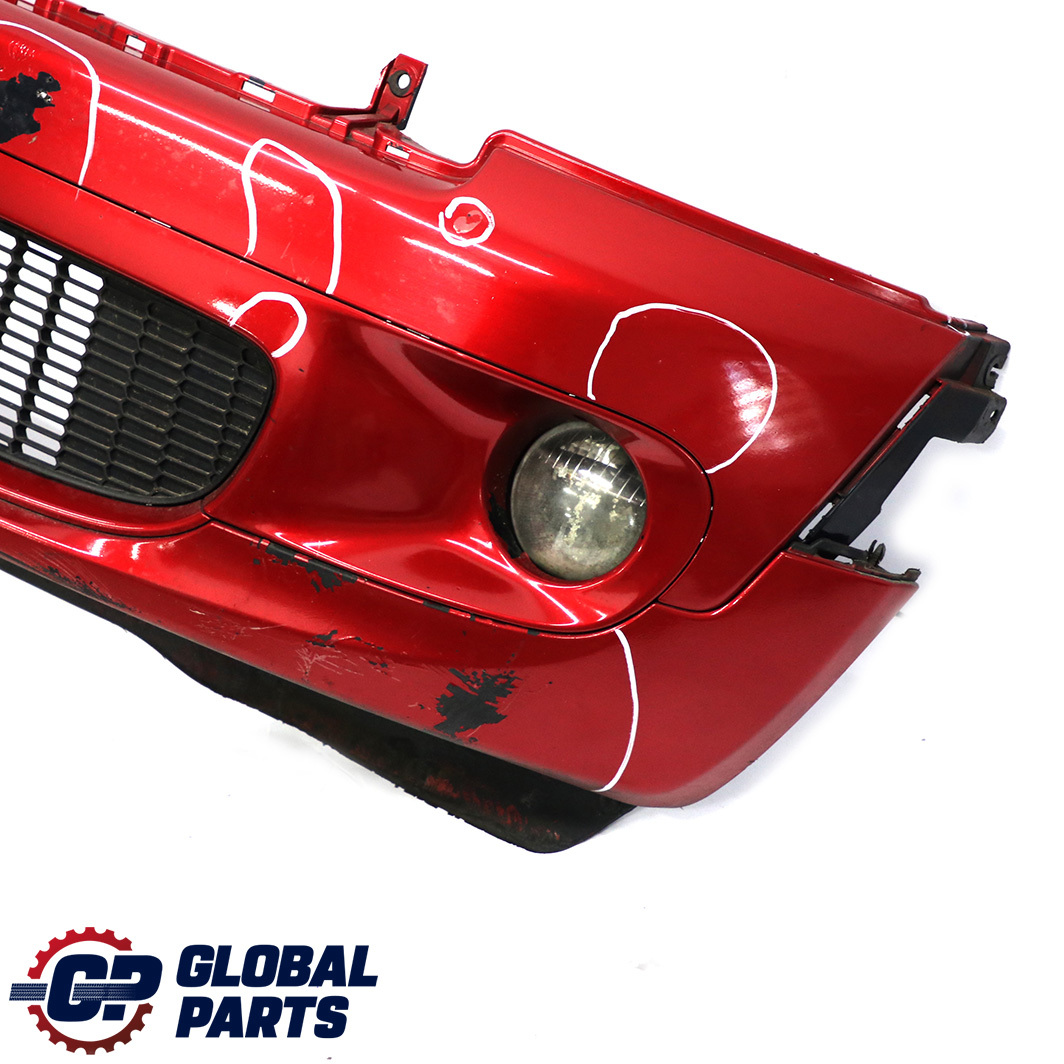 Mini Cooper S R55 R56 Complete Front Bumper Trim Panel Red Painted