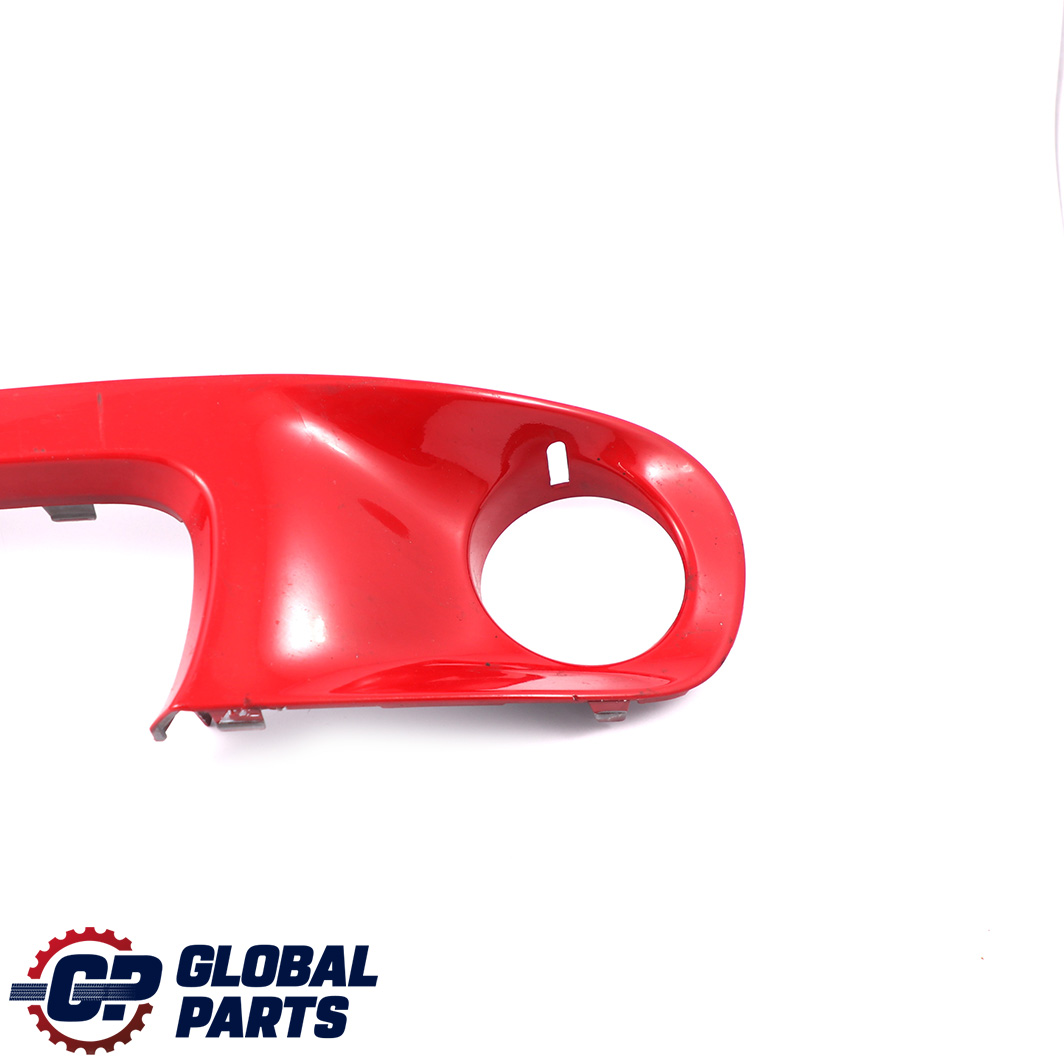 Mini Cooper S R55 R56 Front Bumper Trim Panel Cover Left N/S Chili Red - 851