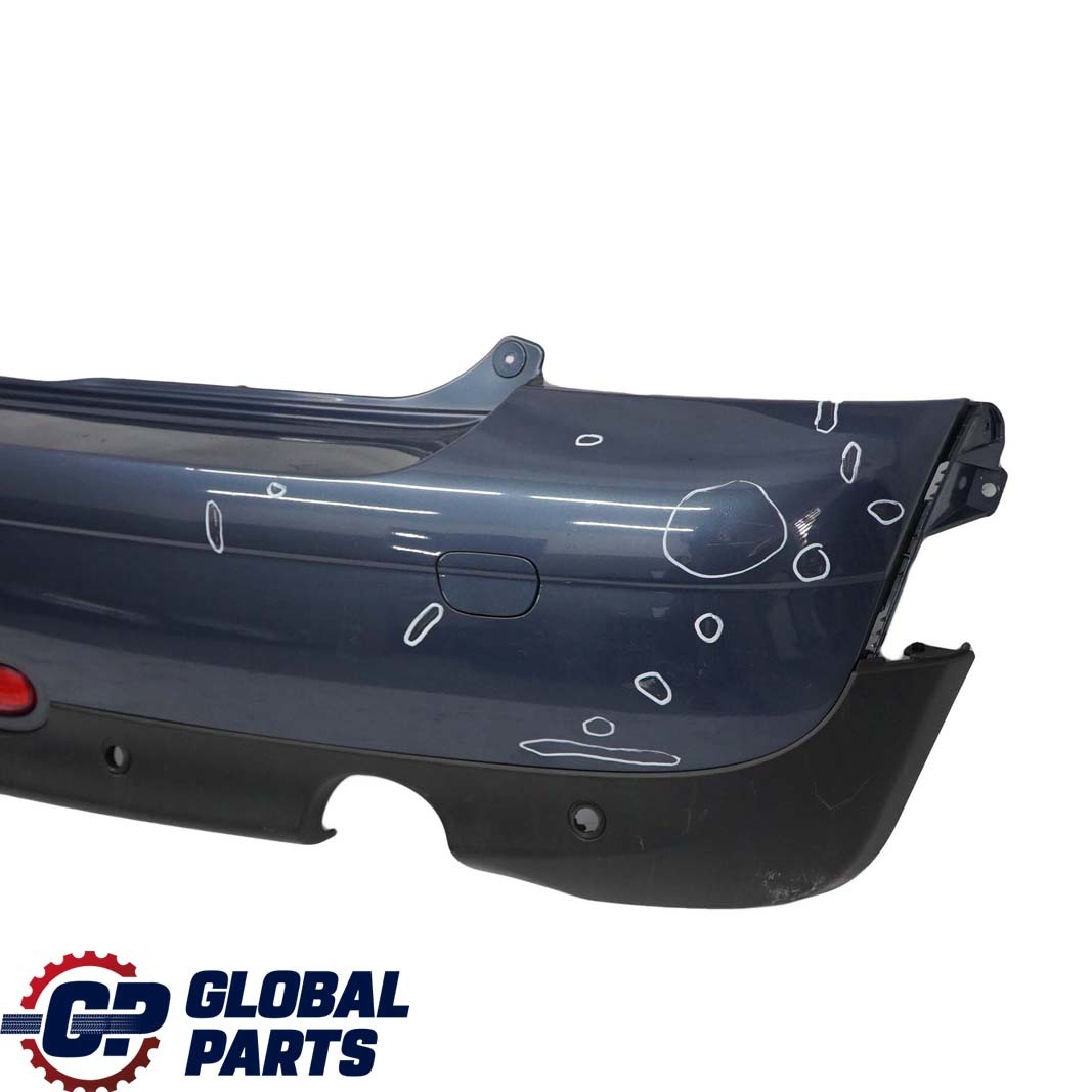 BMW Mini Cooper One R56 R57 Rear Bumper Trim Panel Horizon Blue Metallic - A93