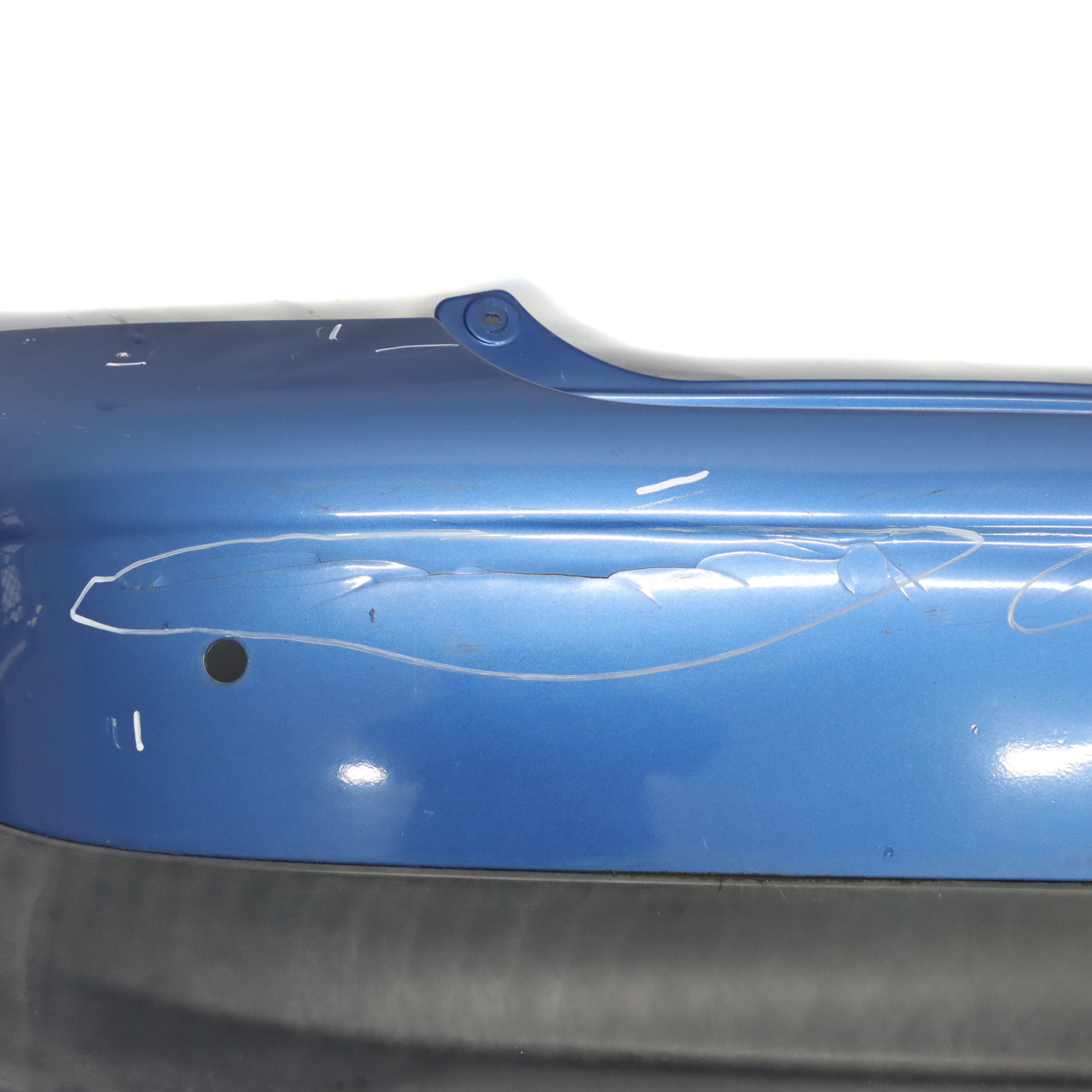 Mini R56 R57 Bumper Rear Trim Panel Covering Lightning Blue Metallic - A63