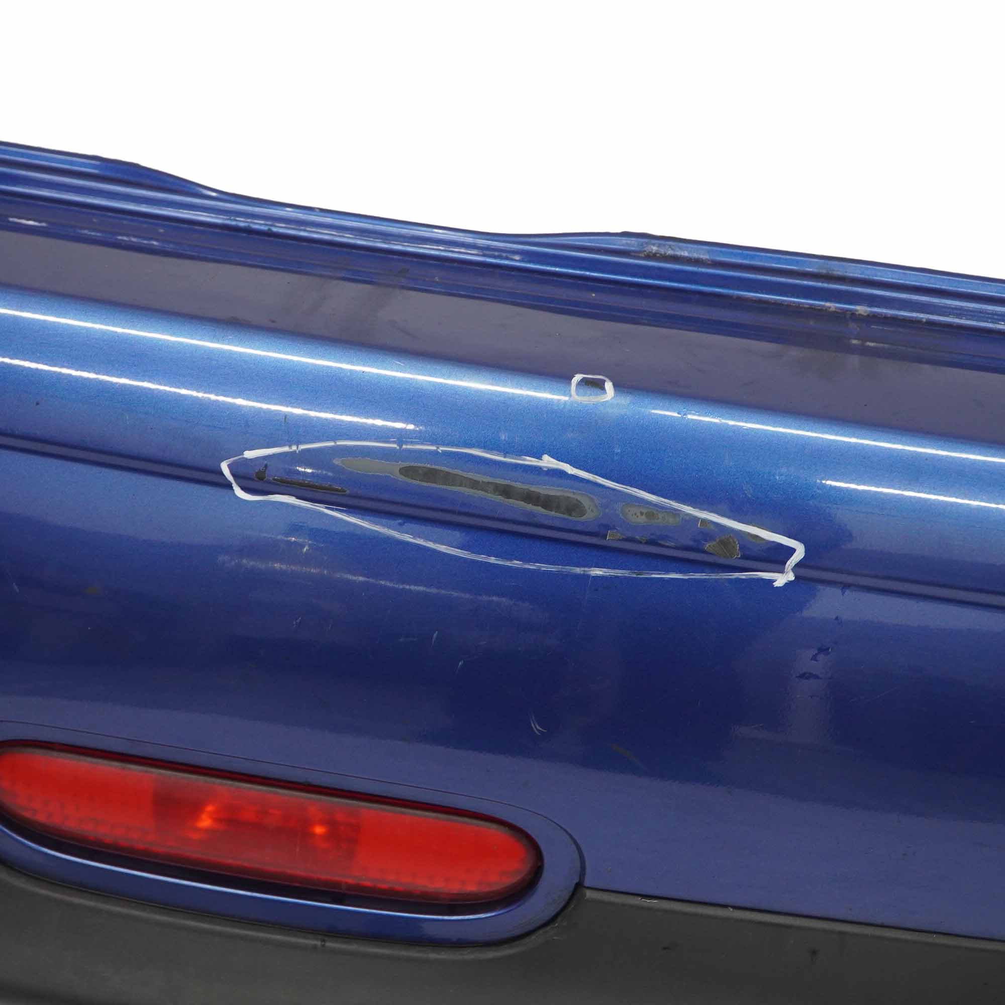 Mini R56 R57 Bumper Rear Trim Panel Covering Lightning Blue Metallic - A63