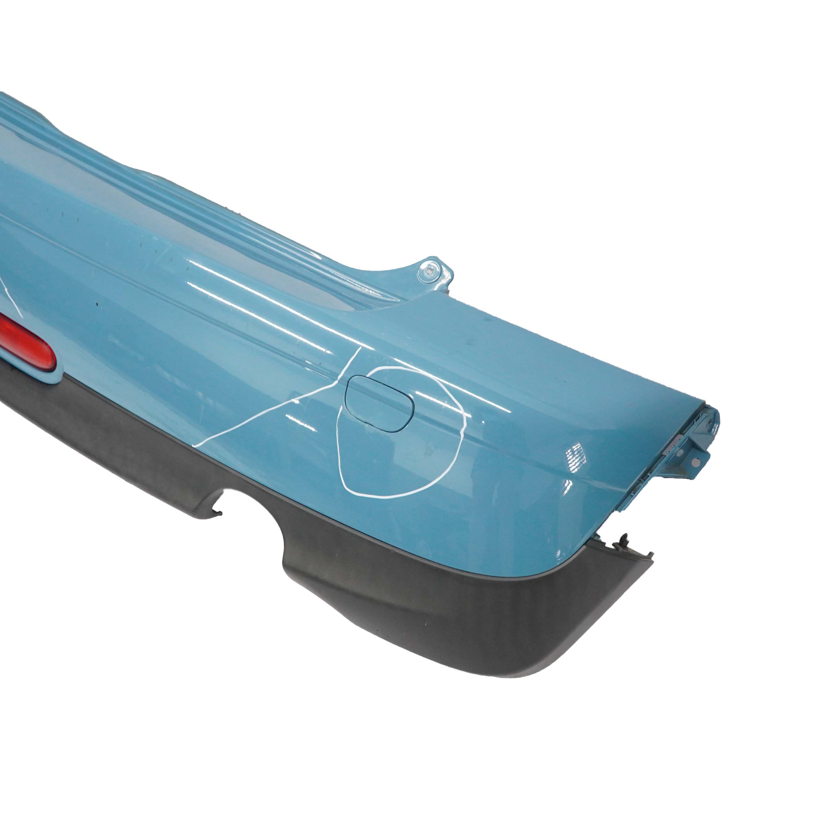 Mini R56 R57 Rear Bumper Trim Panel Oxygen Blue - A74