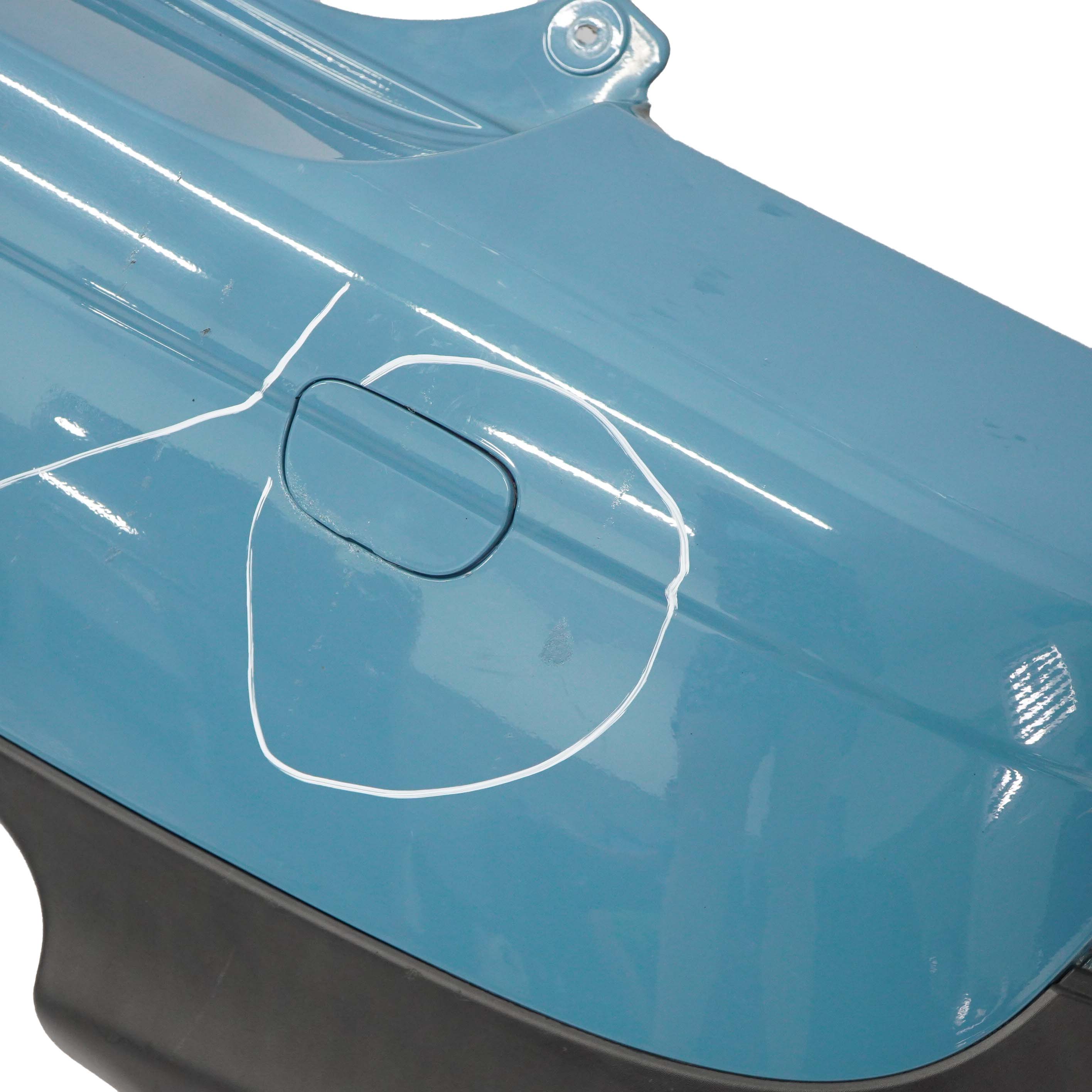 Mini R56 R57 Rear Bumper Trim Panel Oxygen Blue - A74