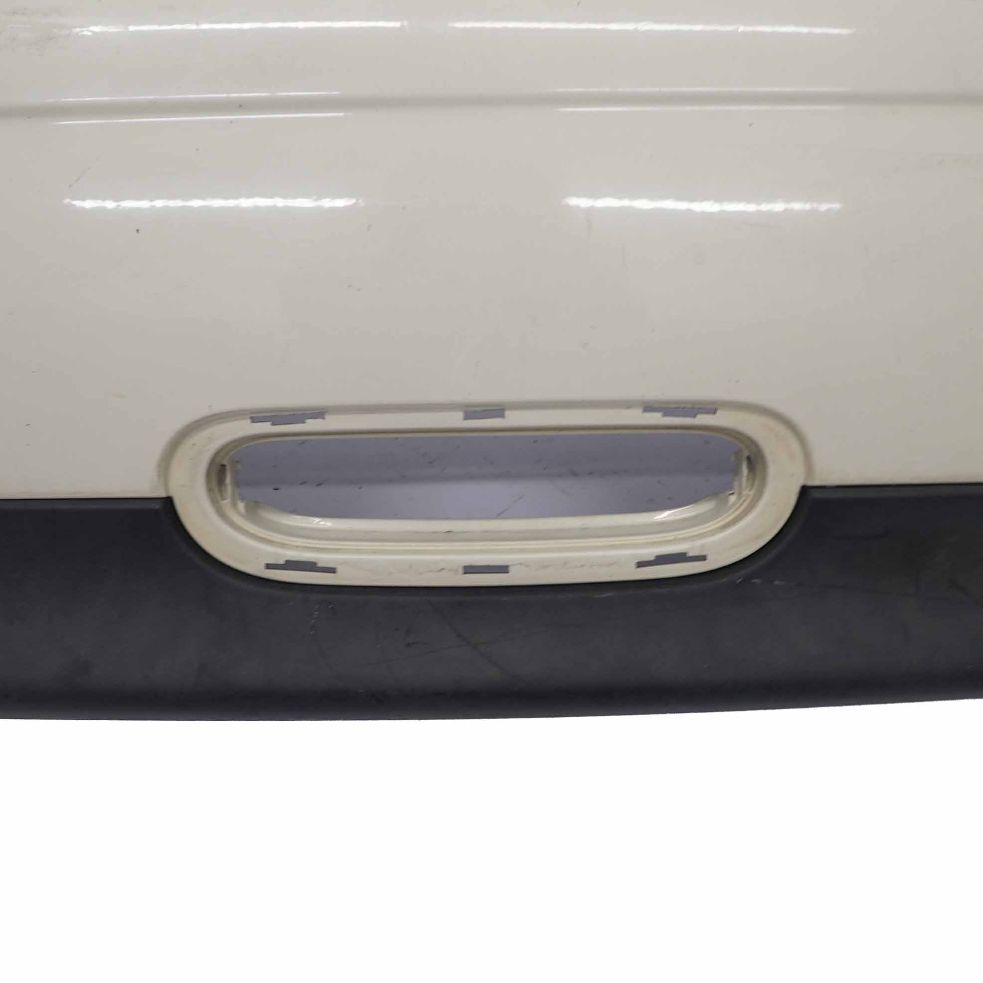 Mini Cooper R56 R57 Rear Bumper Covering Trim Panel Pepper White - 850