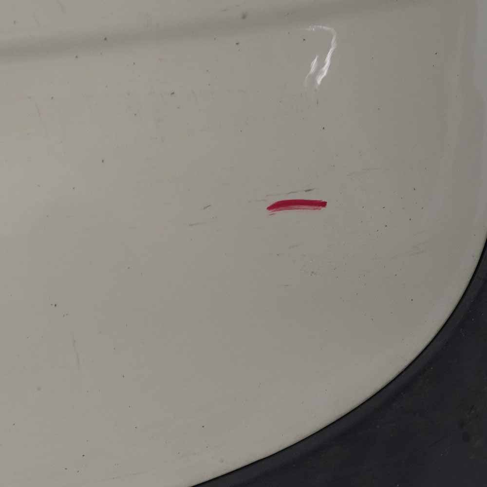 Mini Cooper R56 R57 Rear Bumper Covering Trim Panel Pepper White - 850