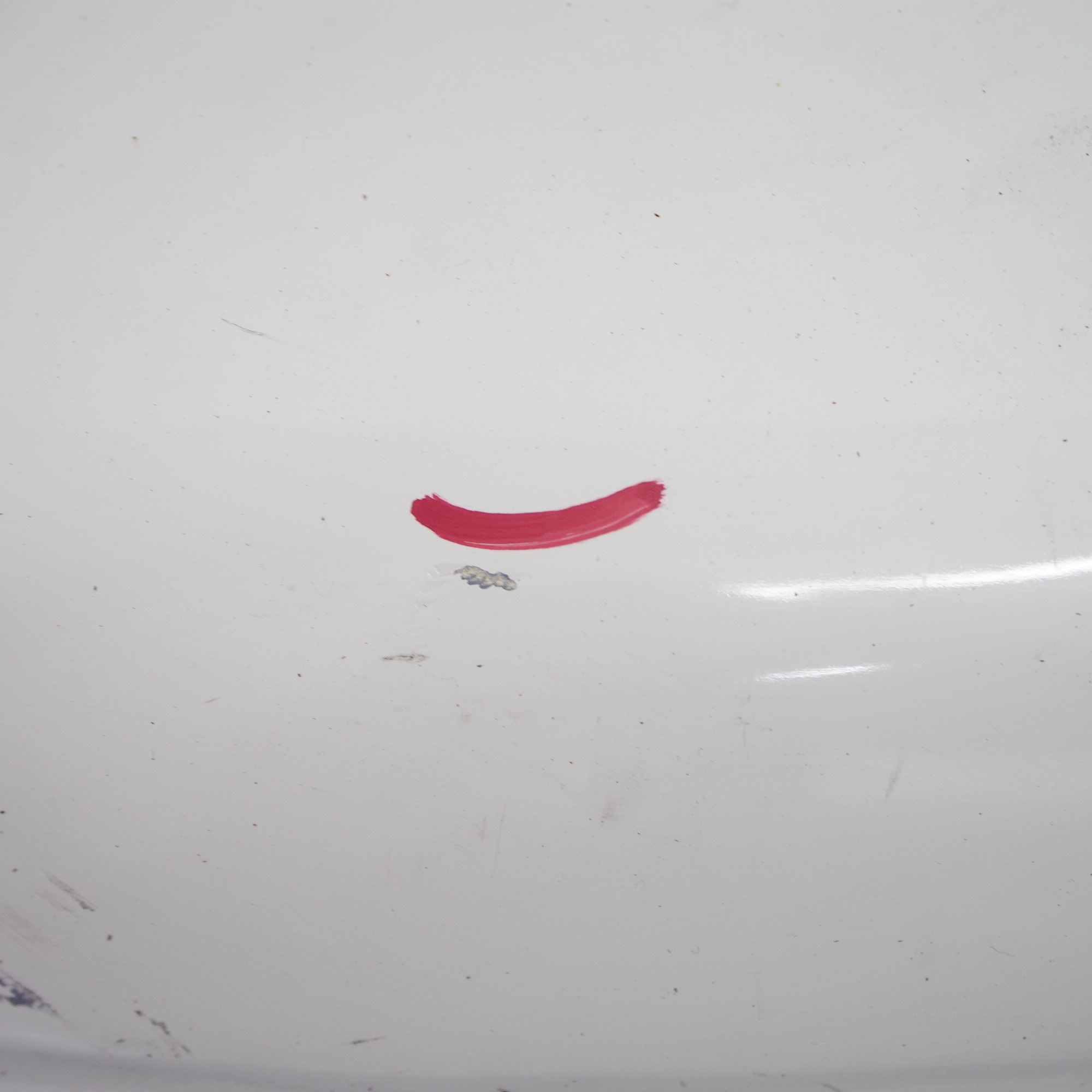 Mini Cooper R56 R57 Rear Bumper Covering Trim Panel Pepper White - 850