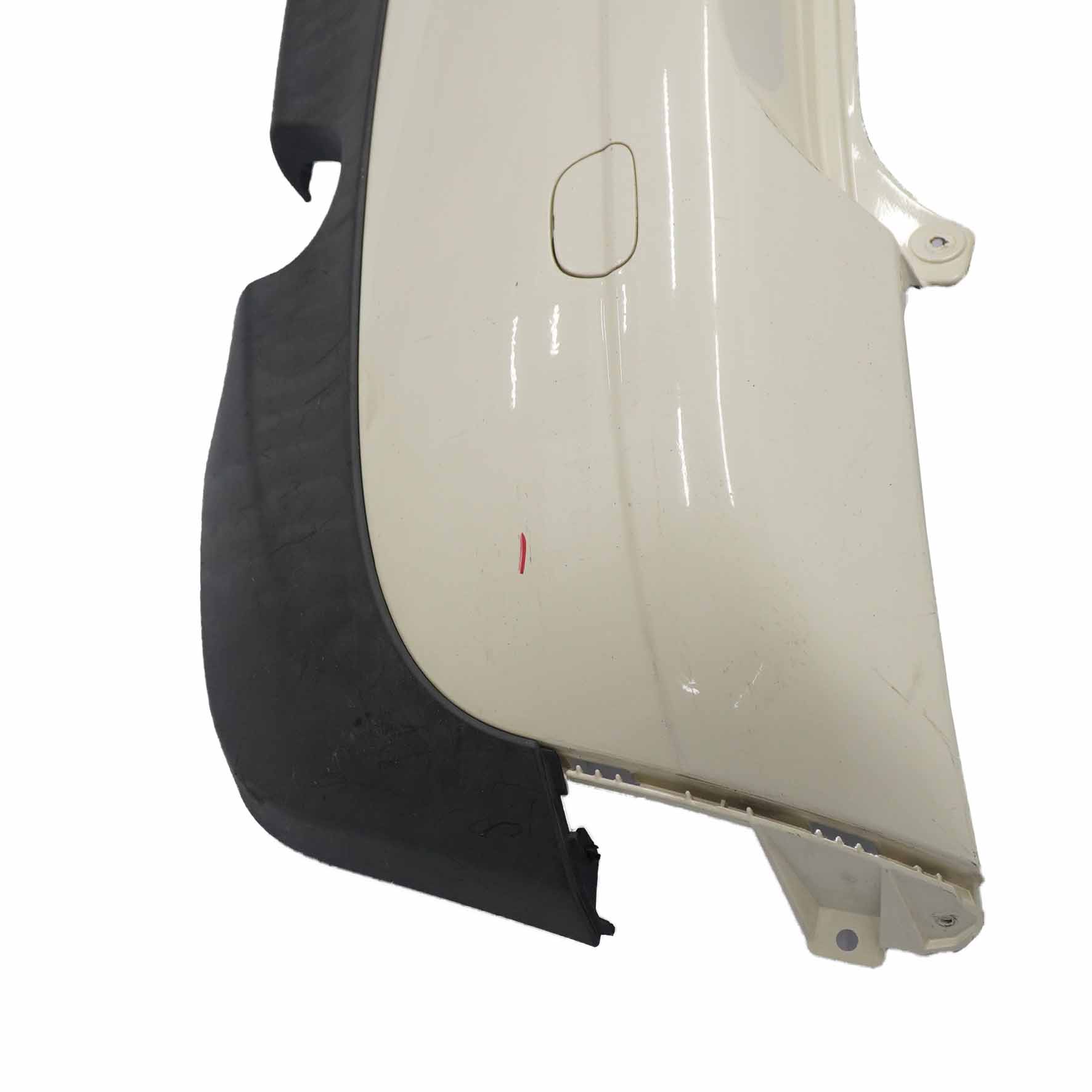 Mini Cooper R56 R57 Rear Bumper Covering Trim Panel Pepper White - 850