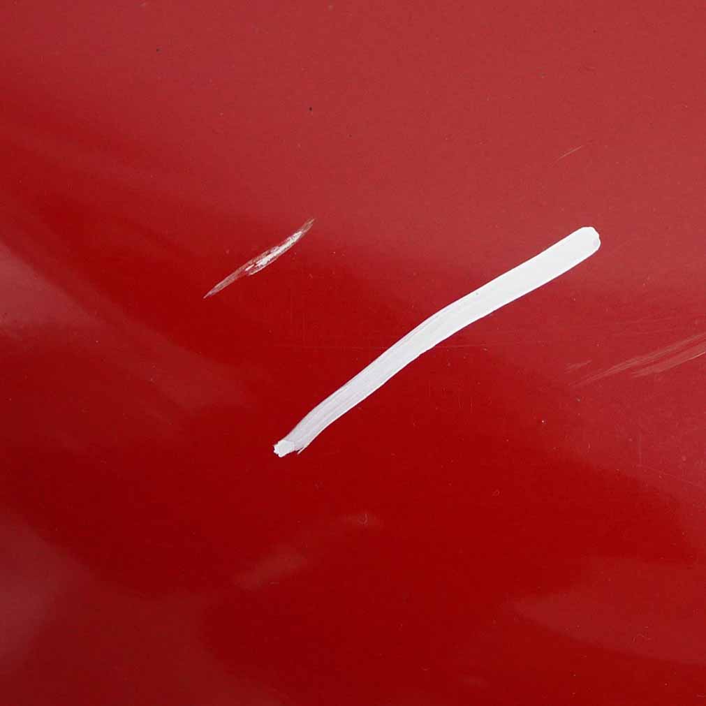 Mini R56 R57 Rear Bumper Cooper S Trim Panel Chili Red - 851