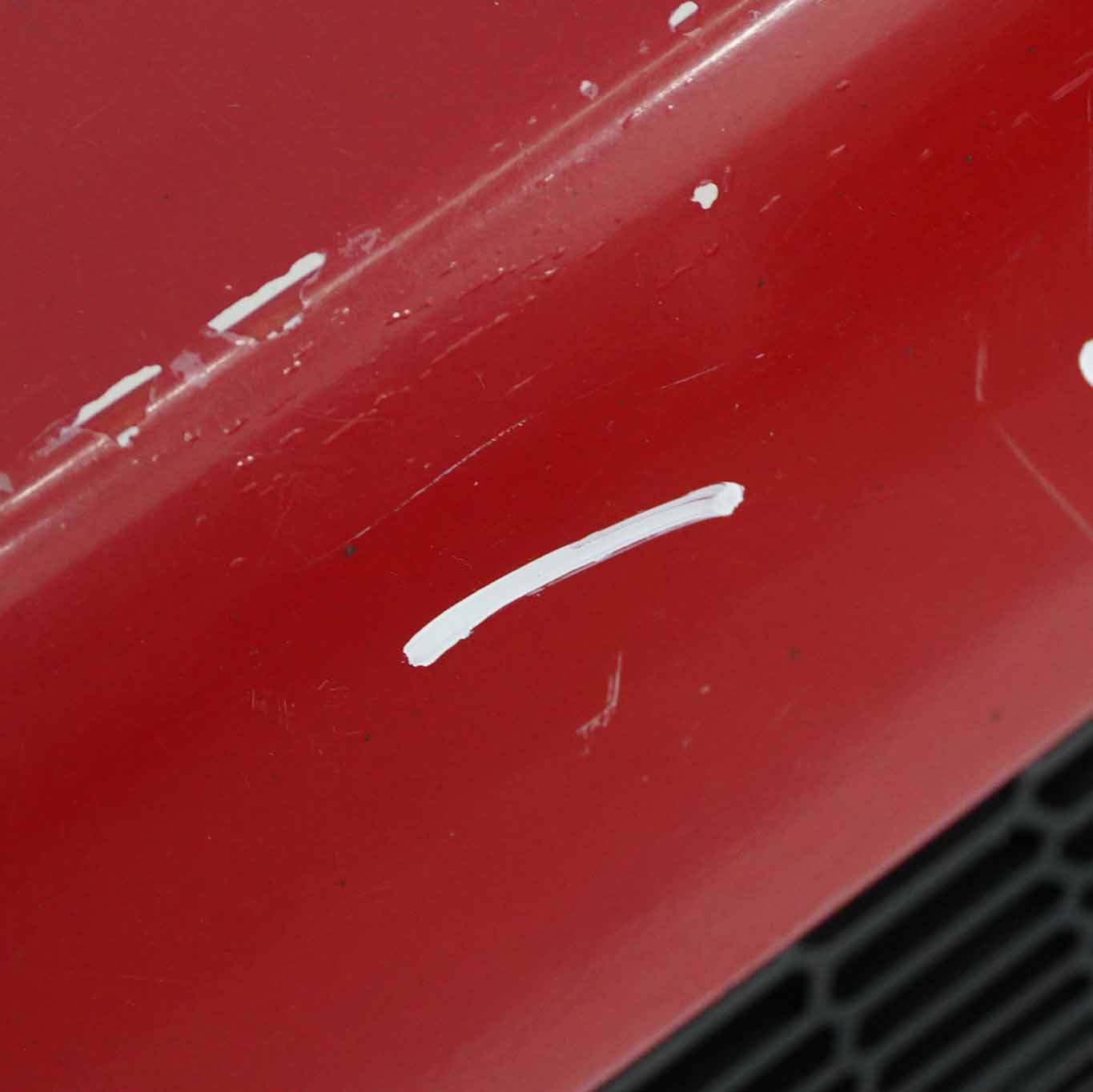 Mini R56 R57 Rear Bumper Cooper S Trim Panel Chili Red - 851