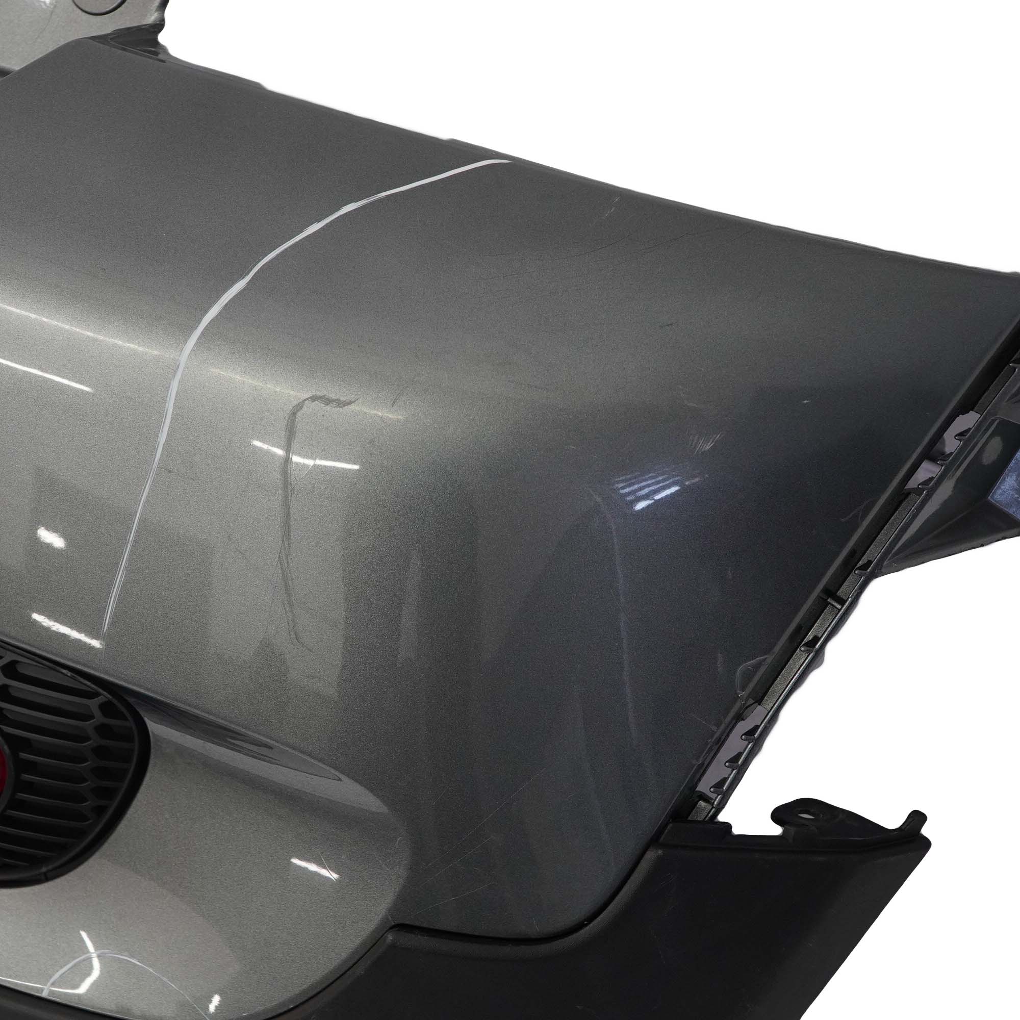 Mini Cooper S R56 R57 Complete Rear Bumper Trim Panel Dark Silver Metallic - 871