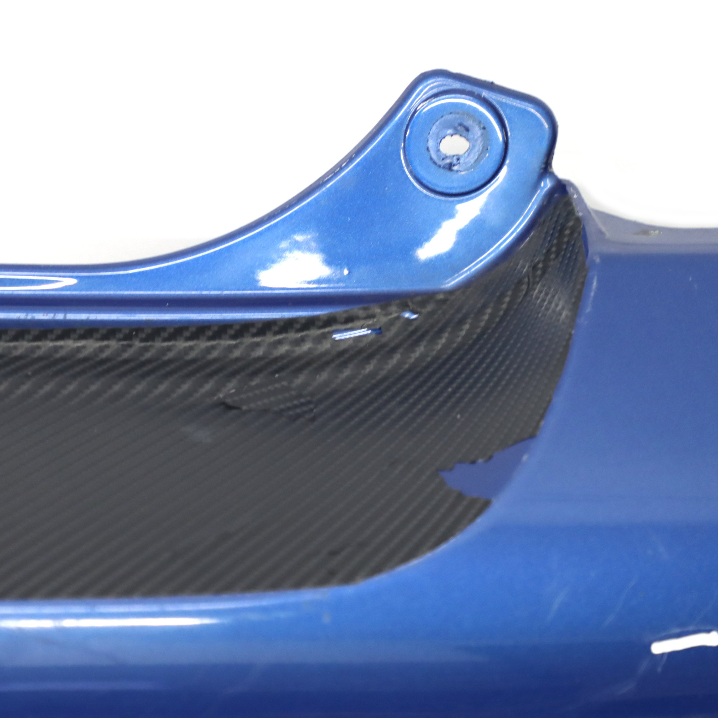 Mini R56 R57 Rear Bumper Cooper S Trim Panel Lightning Blue Metallic - A63