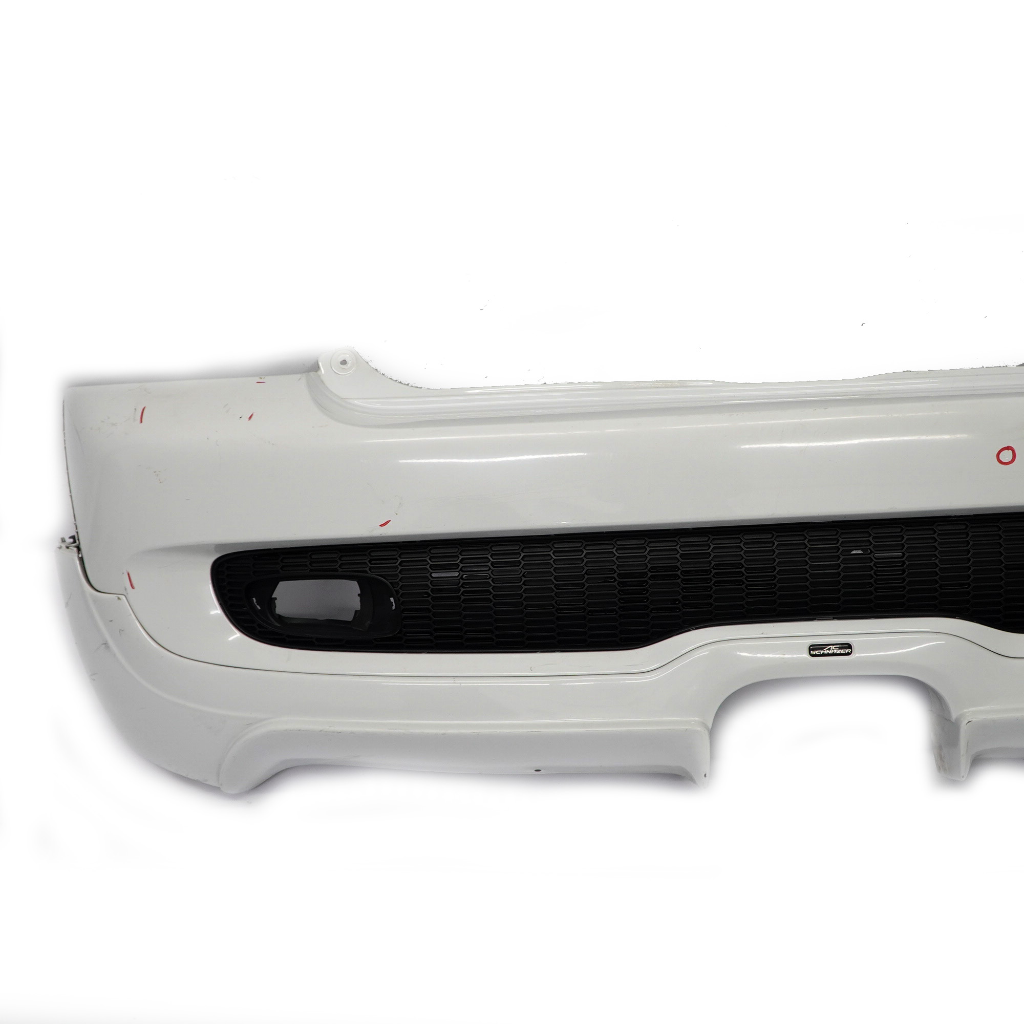 Mini Cooper S R56 R57 Rear Bumper Trim Panel AC Schnitzer Pepper White 850