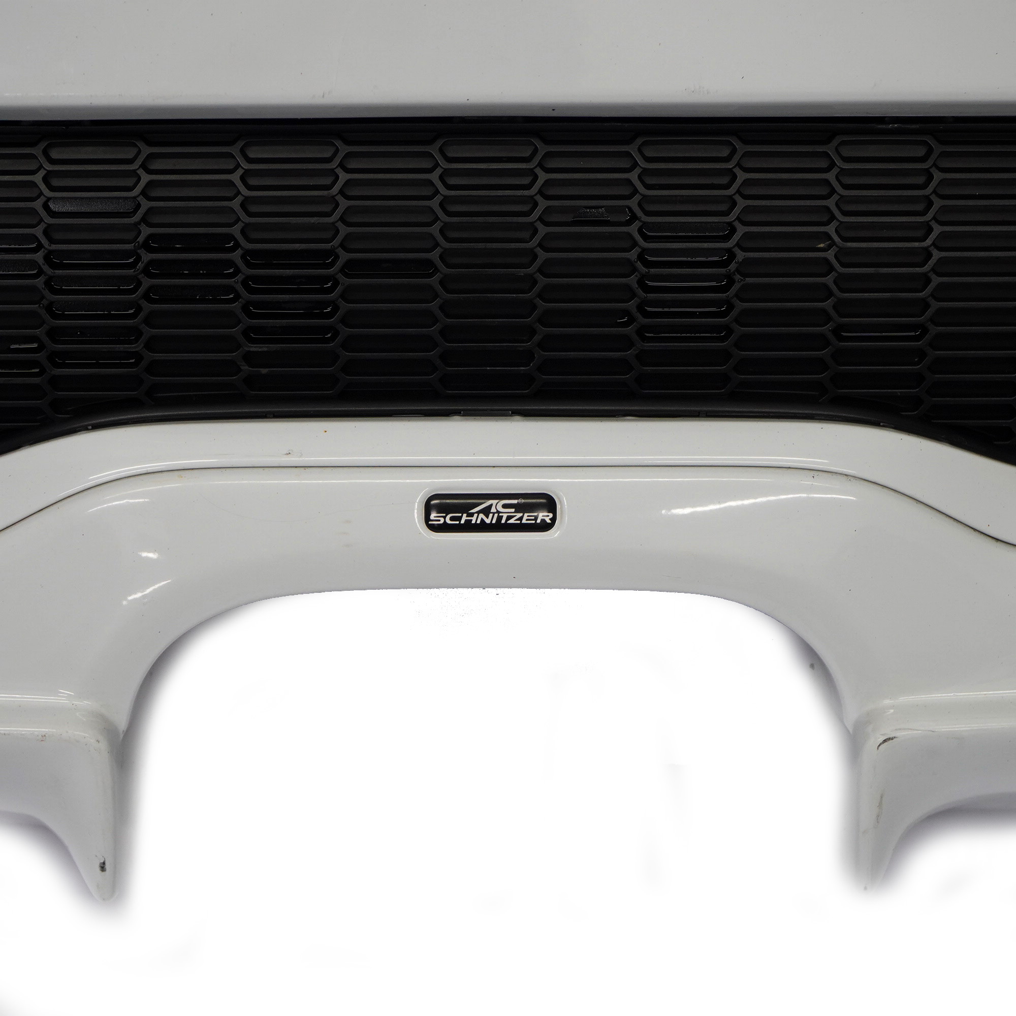 Mini Cooper S R56 R57 Rear Bumper Trim Panel AC Schnitzer Pepper White 850