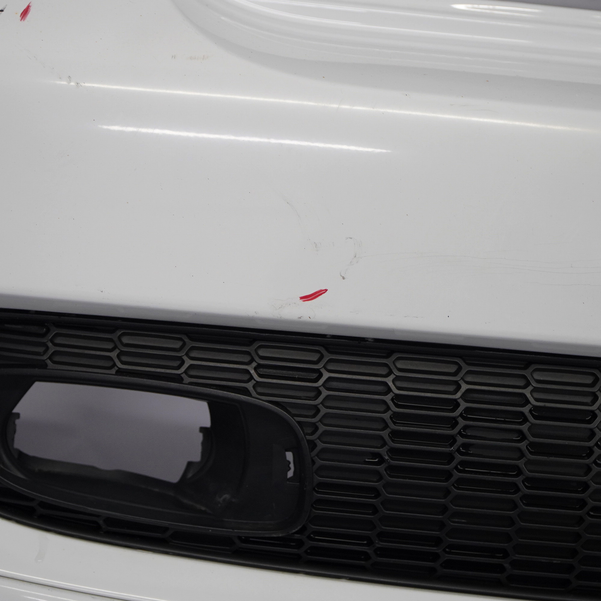 Mini Cooper S R56 R57 Rear Bumper Trim Panel AC Schnitzer Pepper White 850