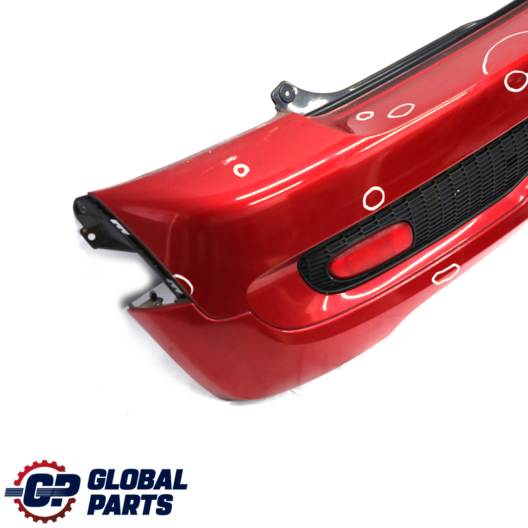 Mini Cooper S R56 R57 Complete Rear Bumper Trim Panel Red Painted